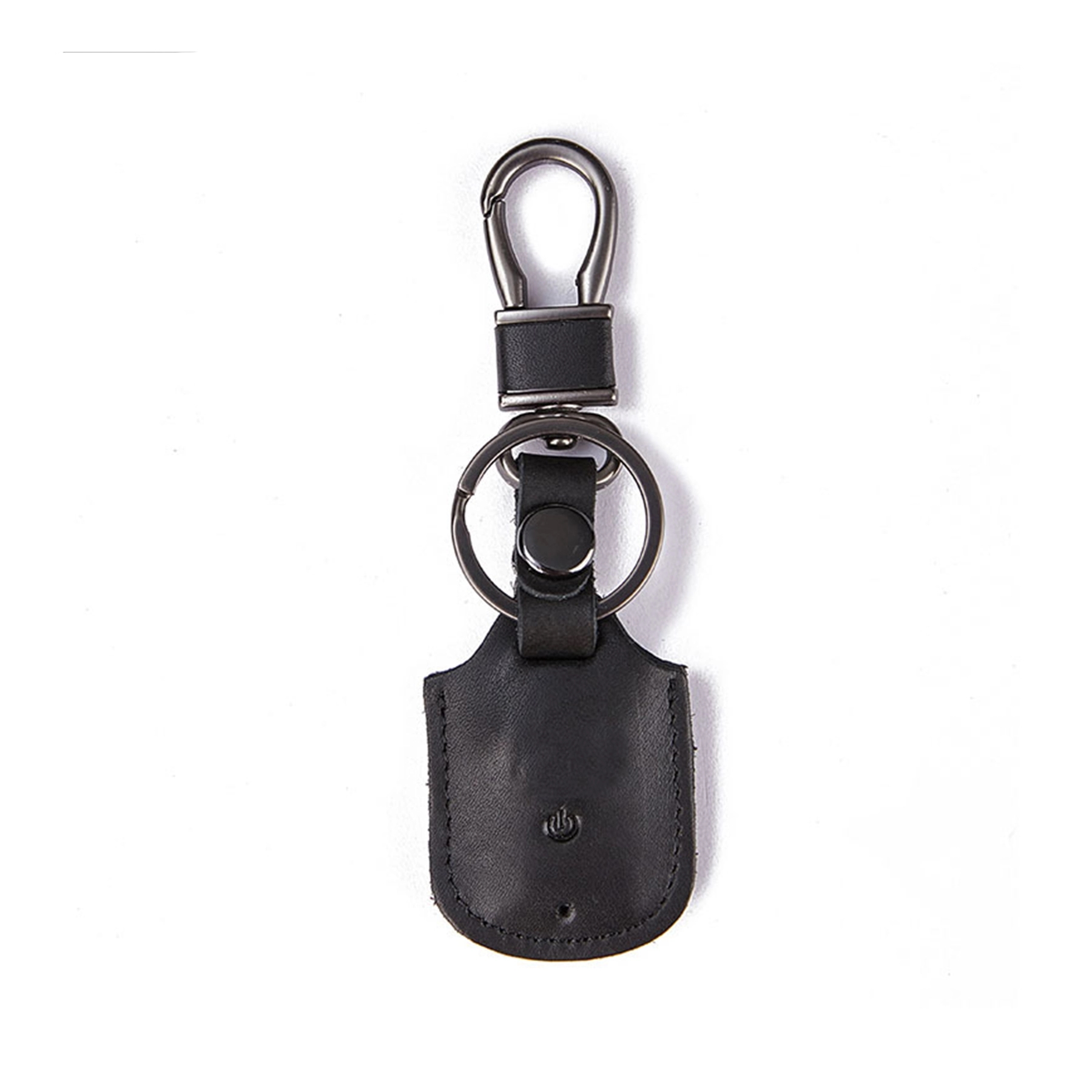 Case Keychain For Apple Airtag Holder PU Tag Clip Key Ring 2