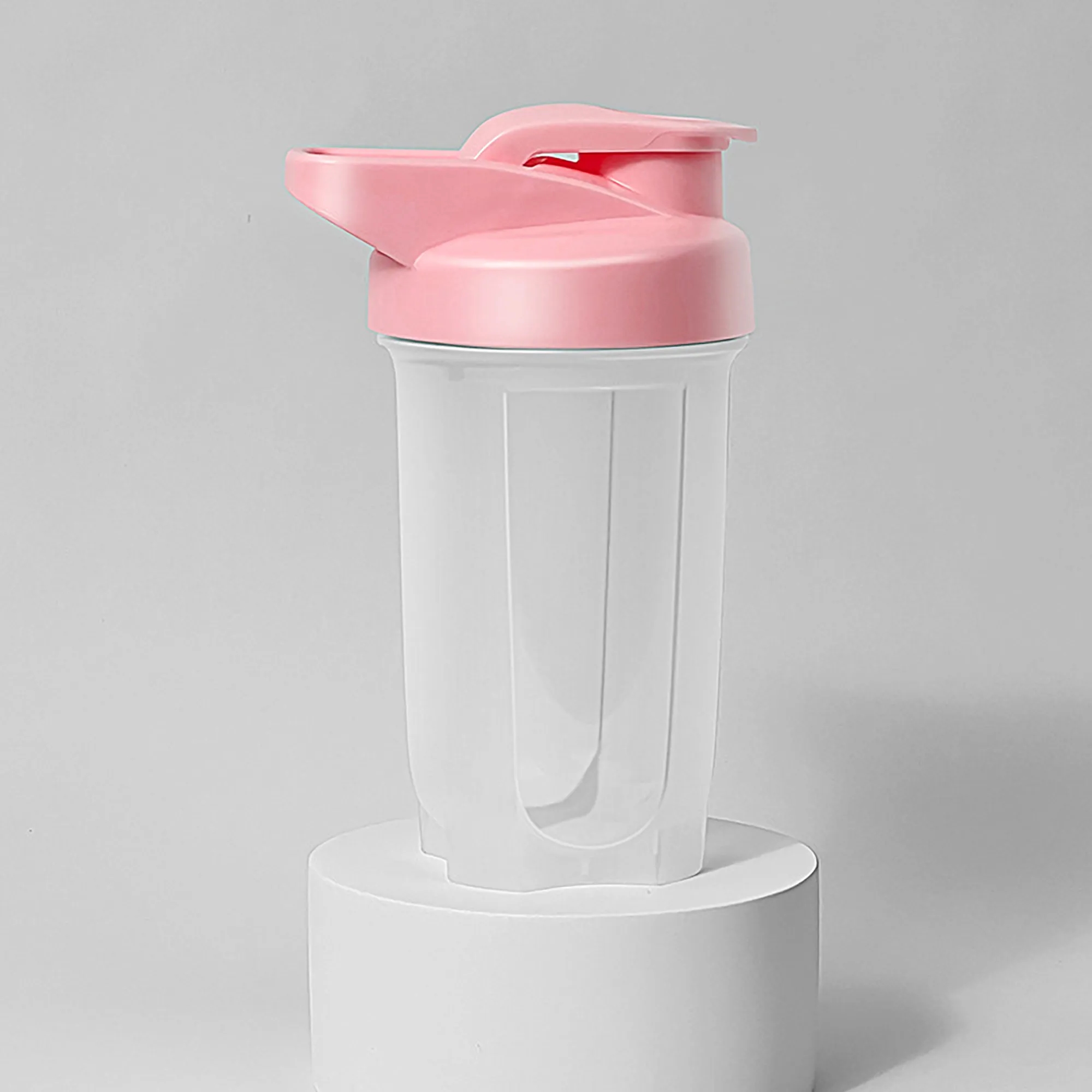 10 oz PP Shaker Cup with Flip Top and Handle 5