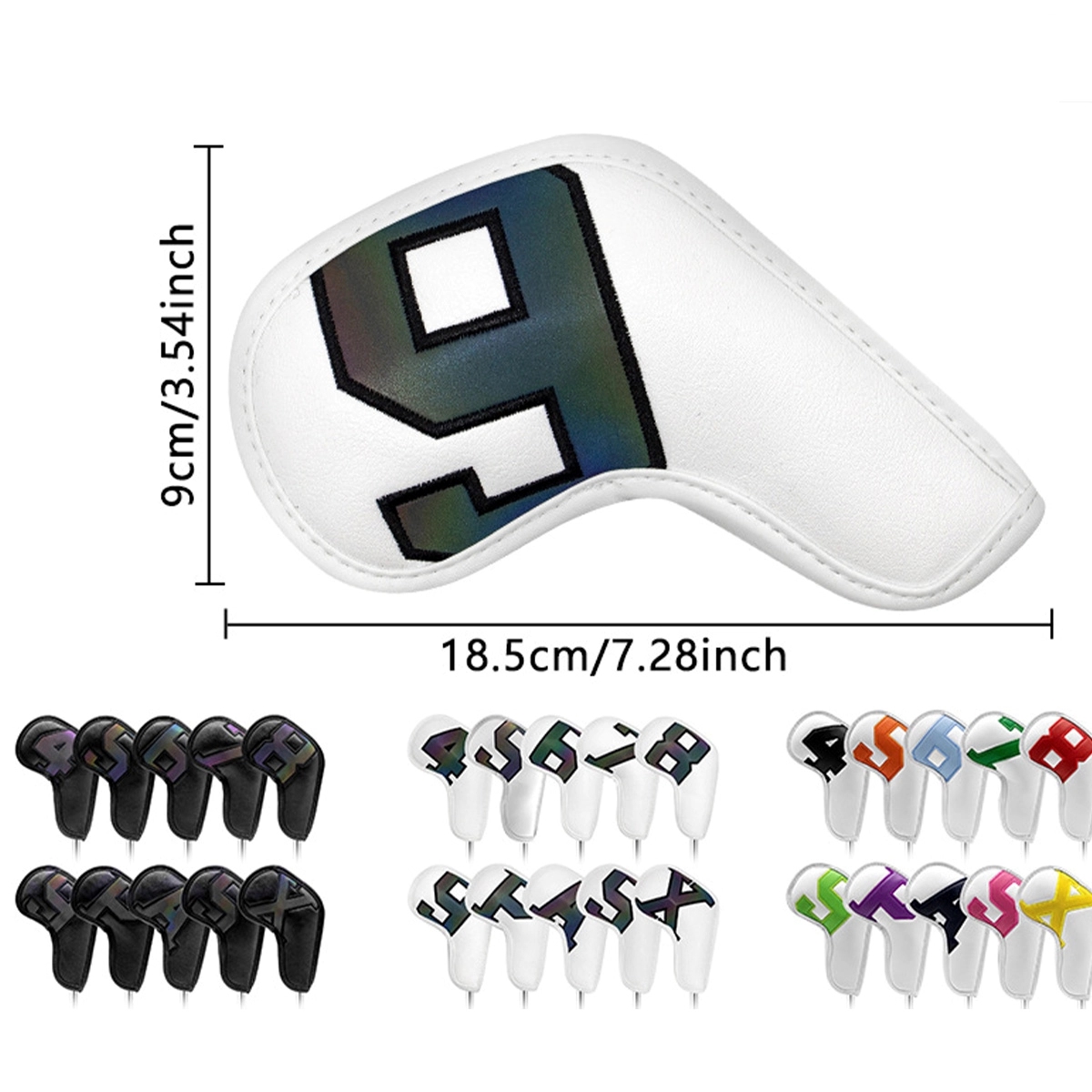 10 Pack Golf Club Covers 2