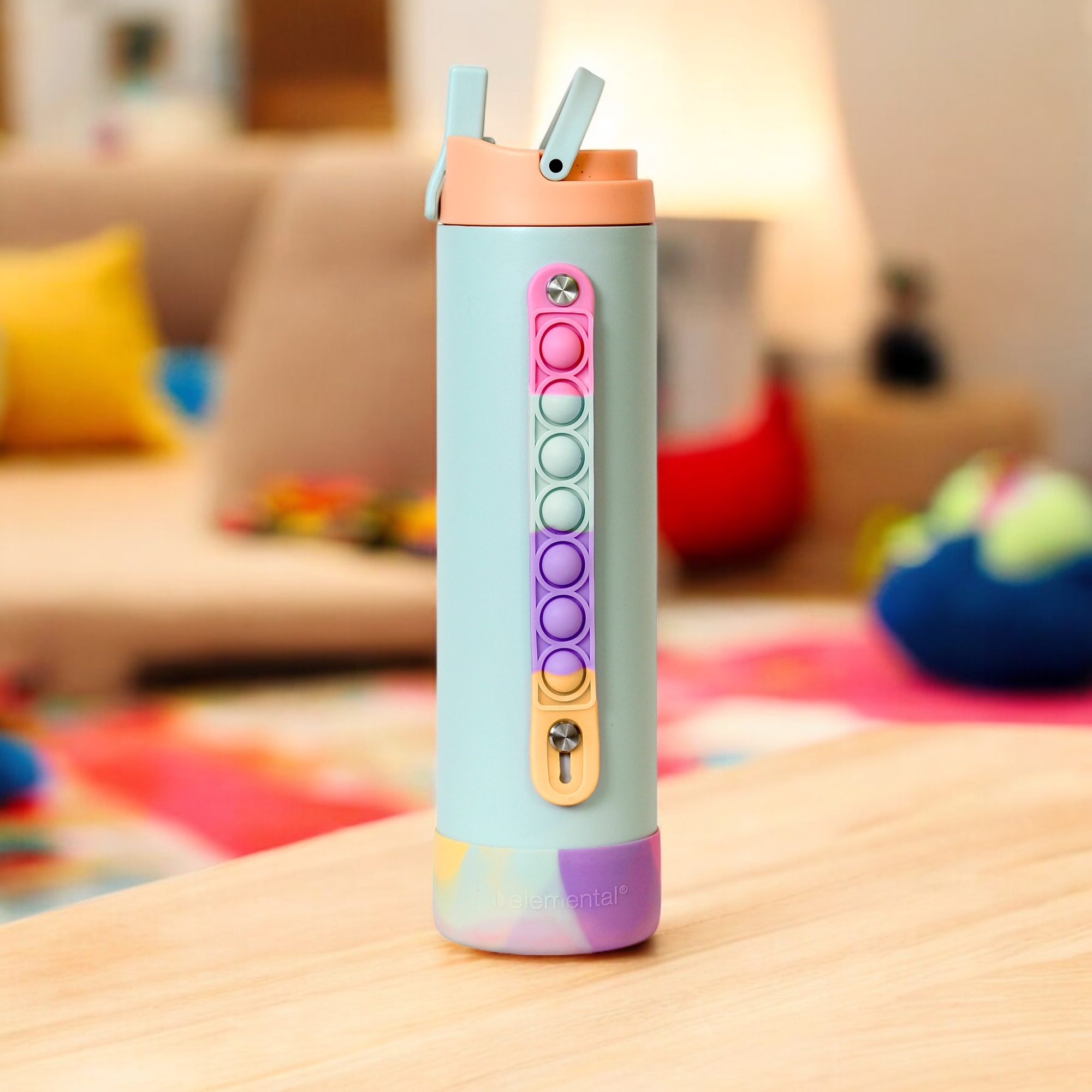 Elemental® Iconic Pop Fidget 20oz Stainless Steel Water Bottle - Vacuum Insulated 20