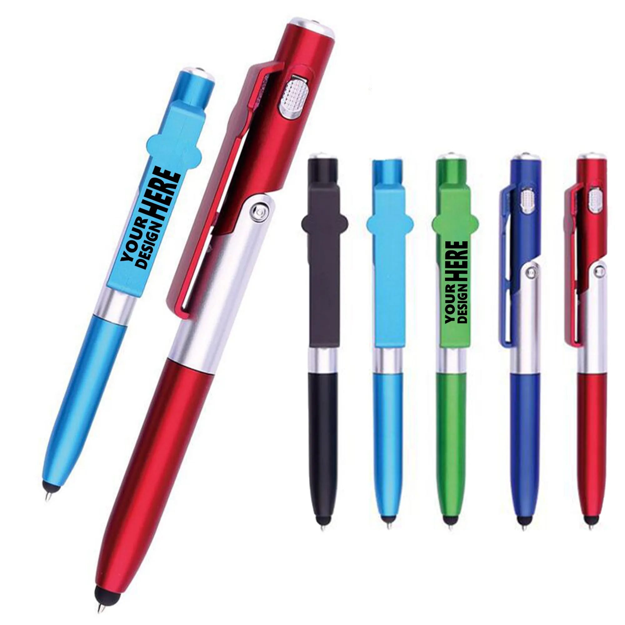Multifunctional Phone Stand Foldable LED Light Pen 3