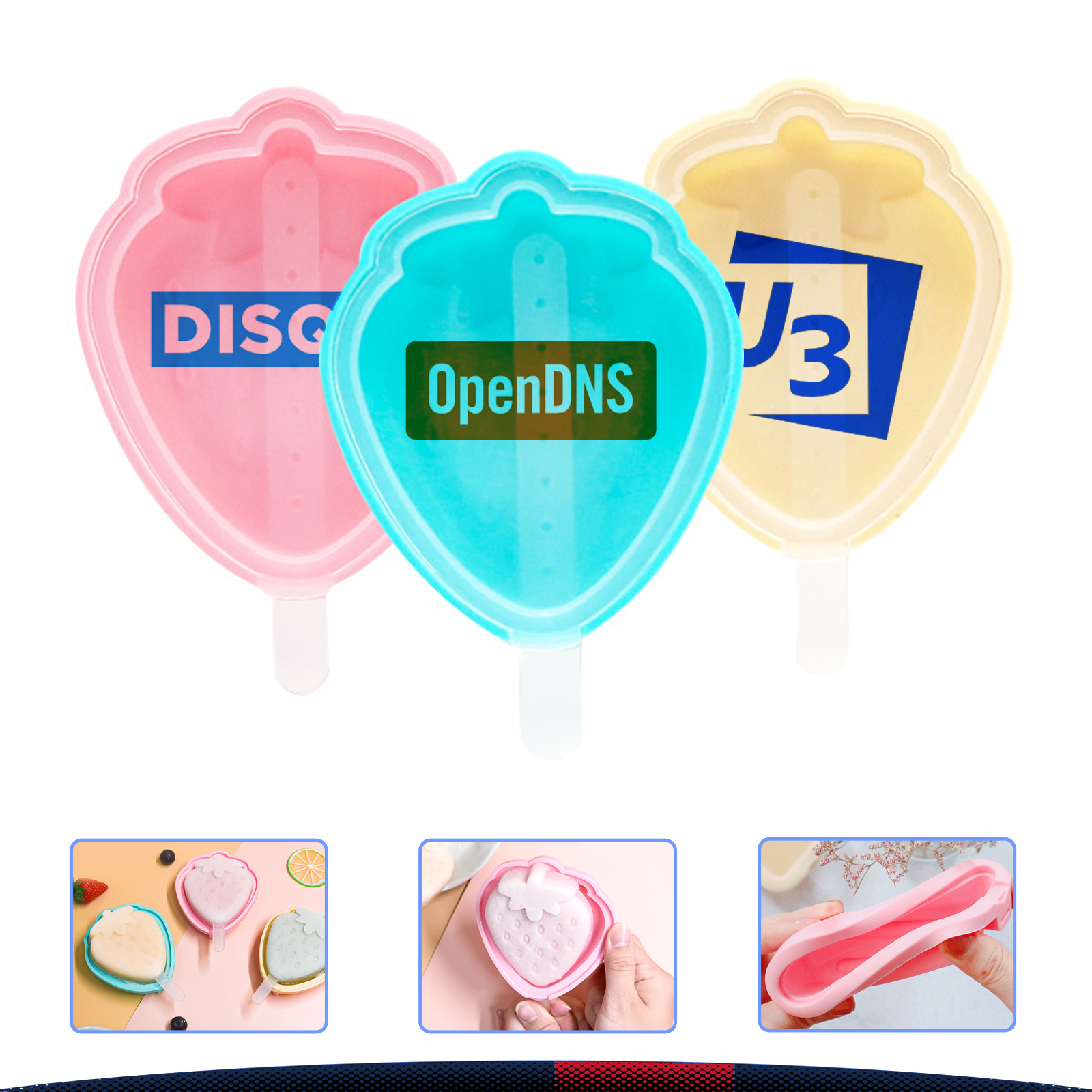 Strawberry Ice Trays 3