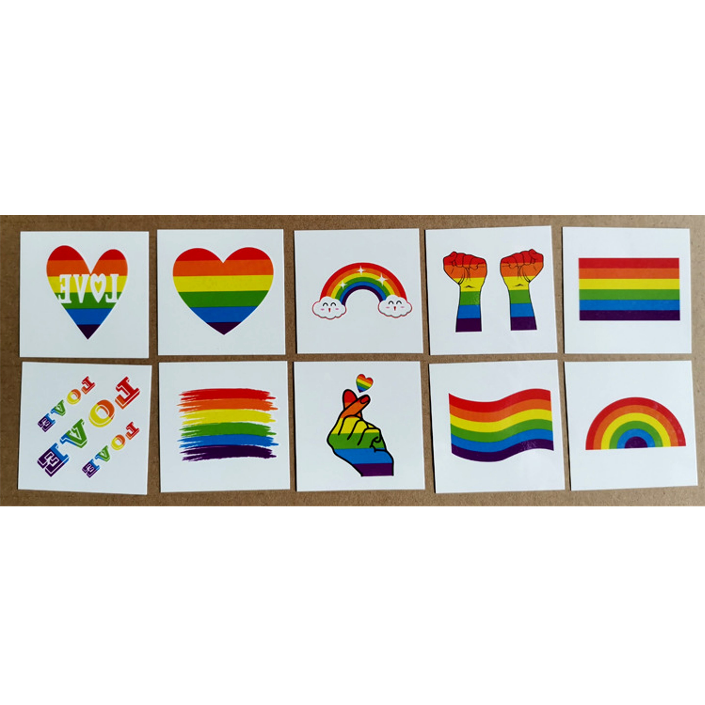 Rainbow Tattoos (direct import) 2