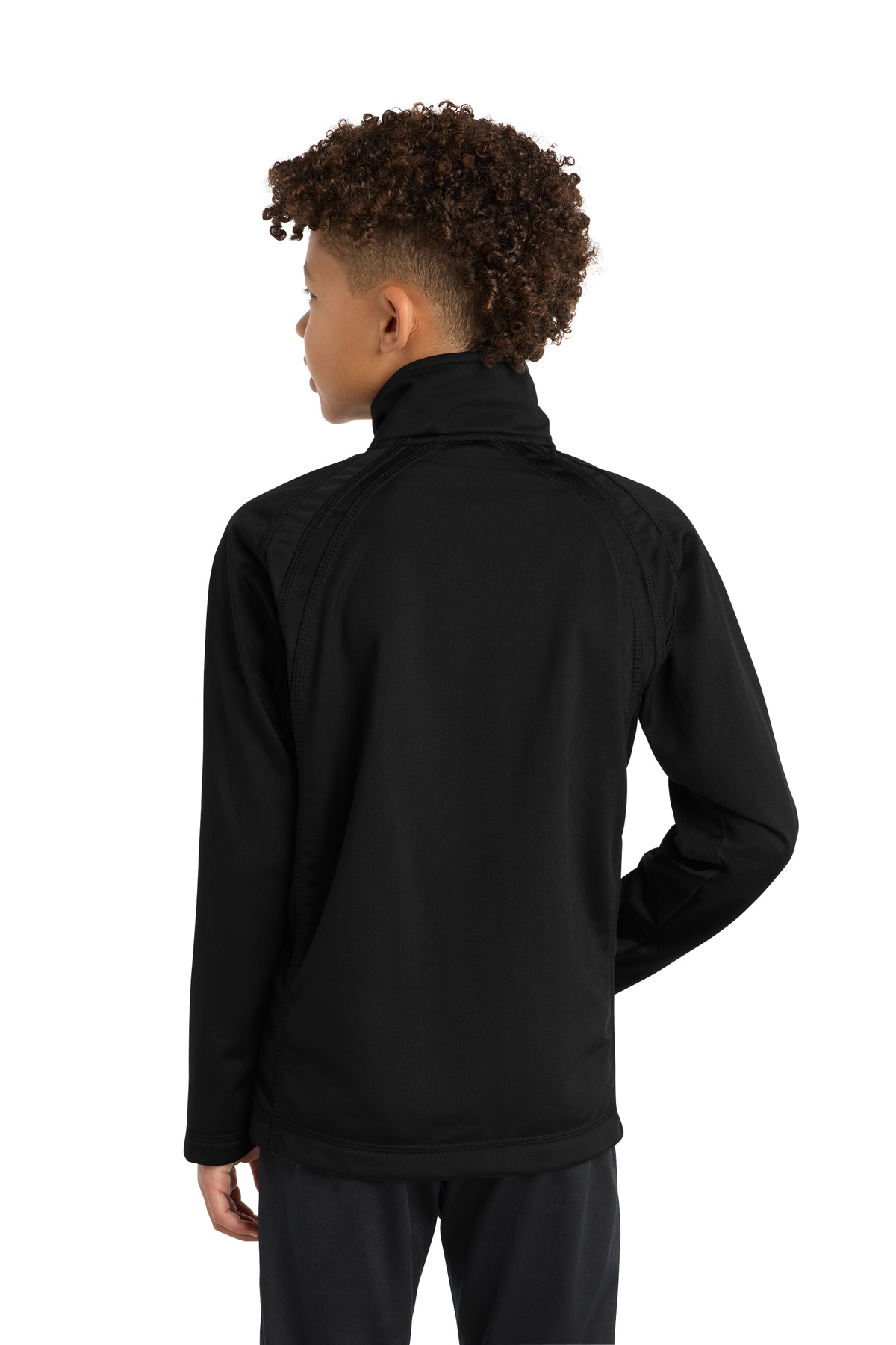 Sport-Tek Youth Tricot Track Jacket. YST90 9