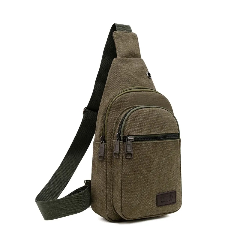 Canvas Men's Chest Bag 6