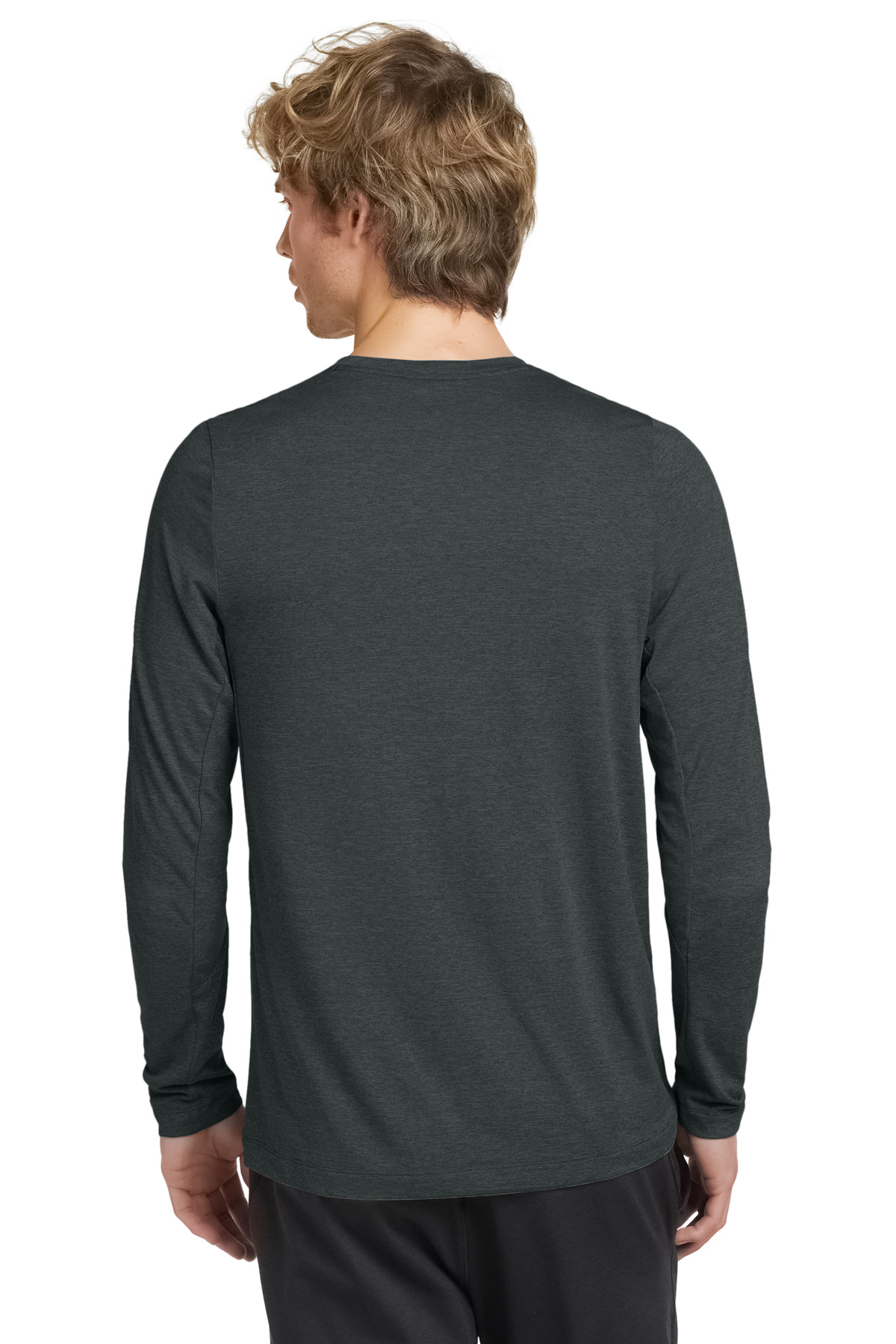 New Era Series Performance Long Sleeve Crew Tee. NEA201 10