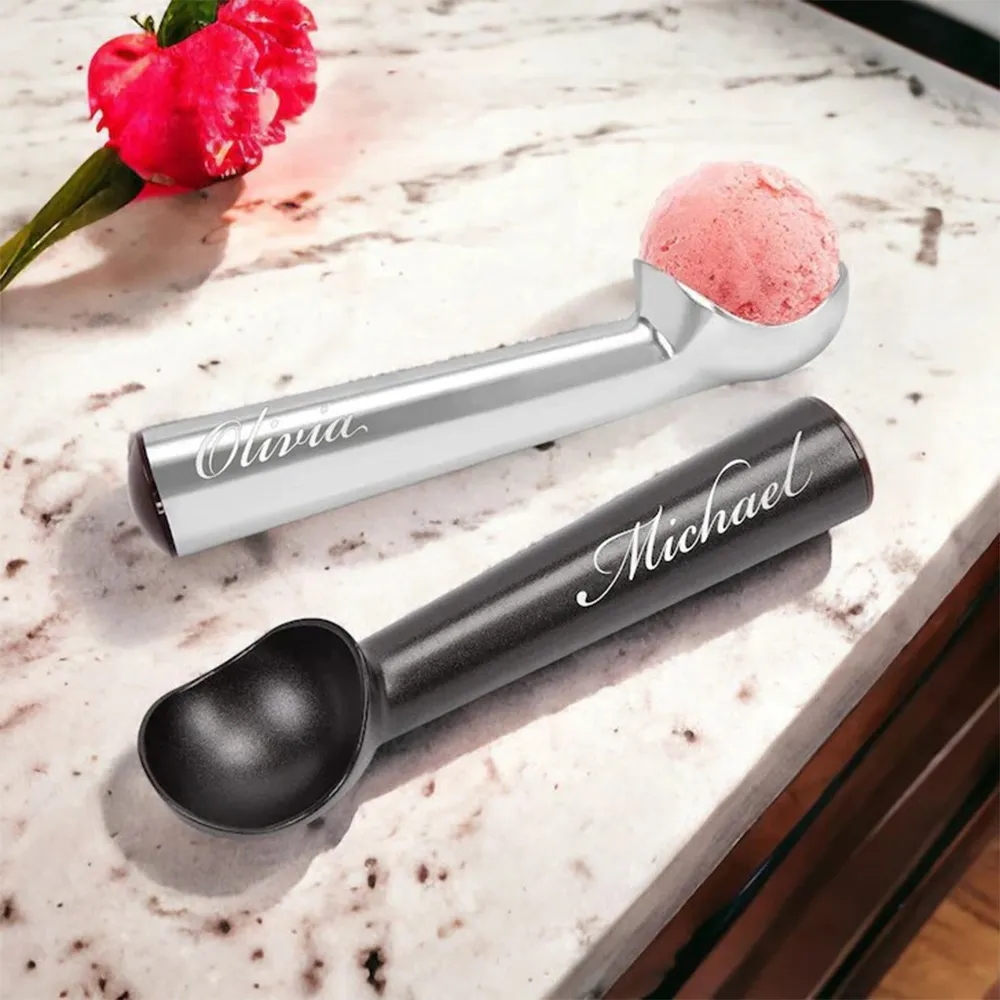 Heavy Duty Metal Ice Cream Scoop Dishwasher Safe Scooper 11