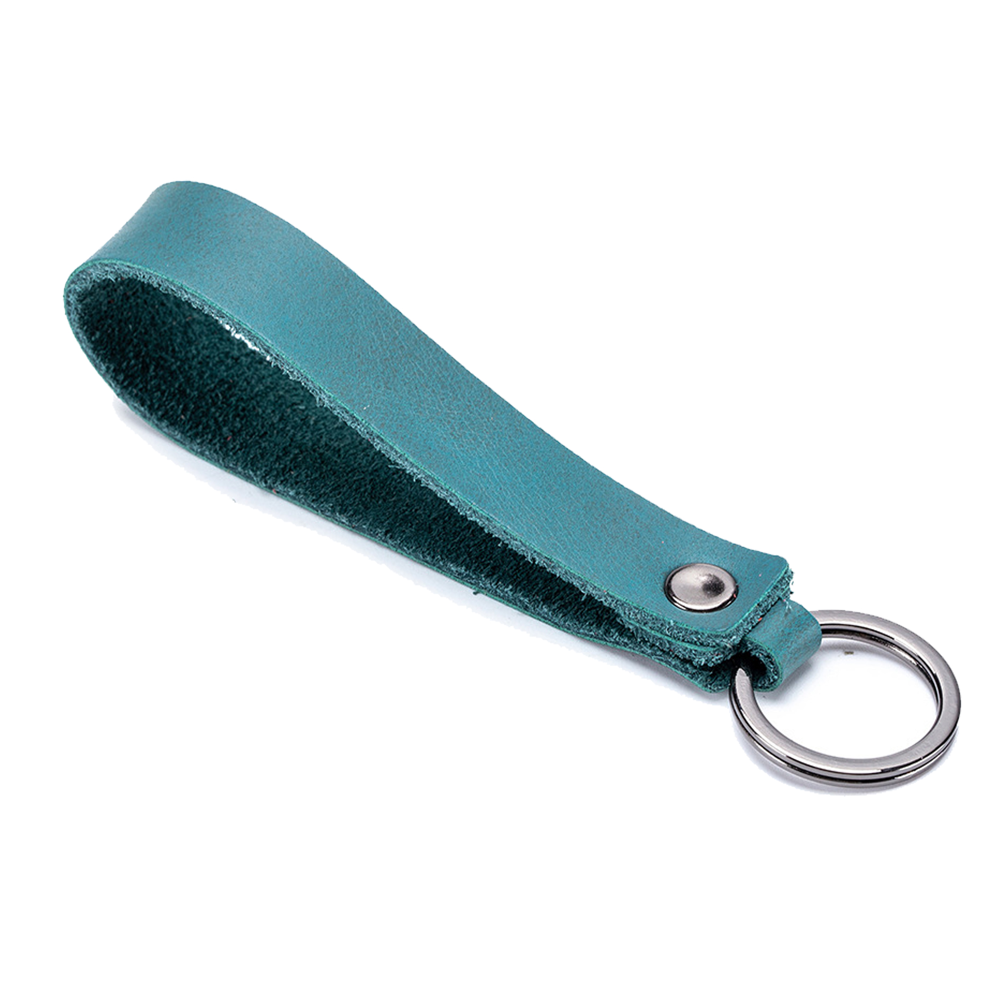 Premium Genuine Leather Keychain for Brand Promotion and Thoughtful Gifting 8