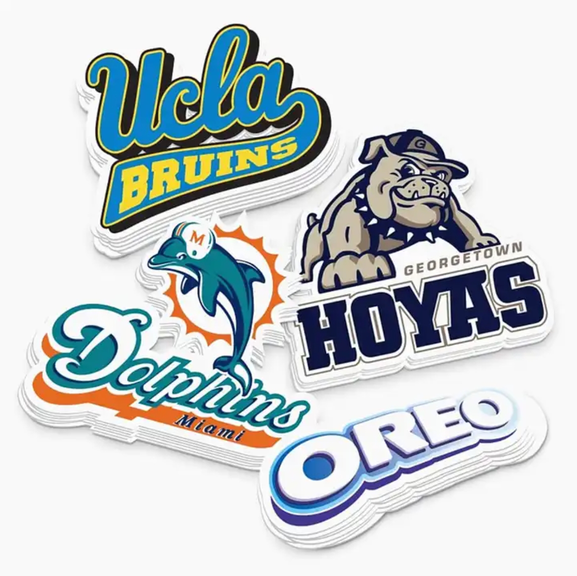 Customized Promotional Removable Die Cut Decal Stickers 3