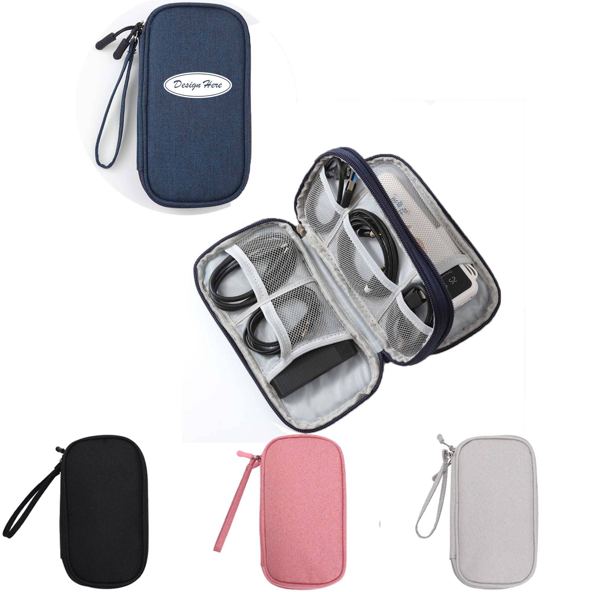 Waterproof Double-Layer Electronic Organizer for Travel Accessories 3