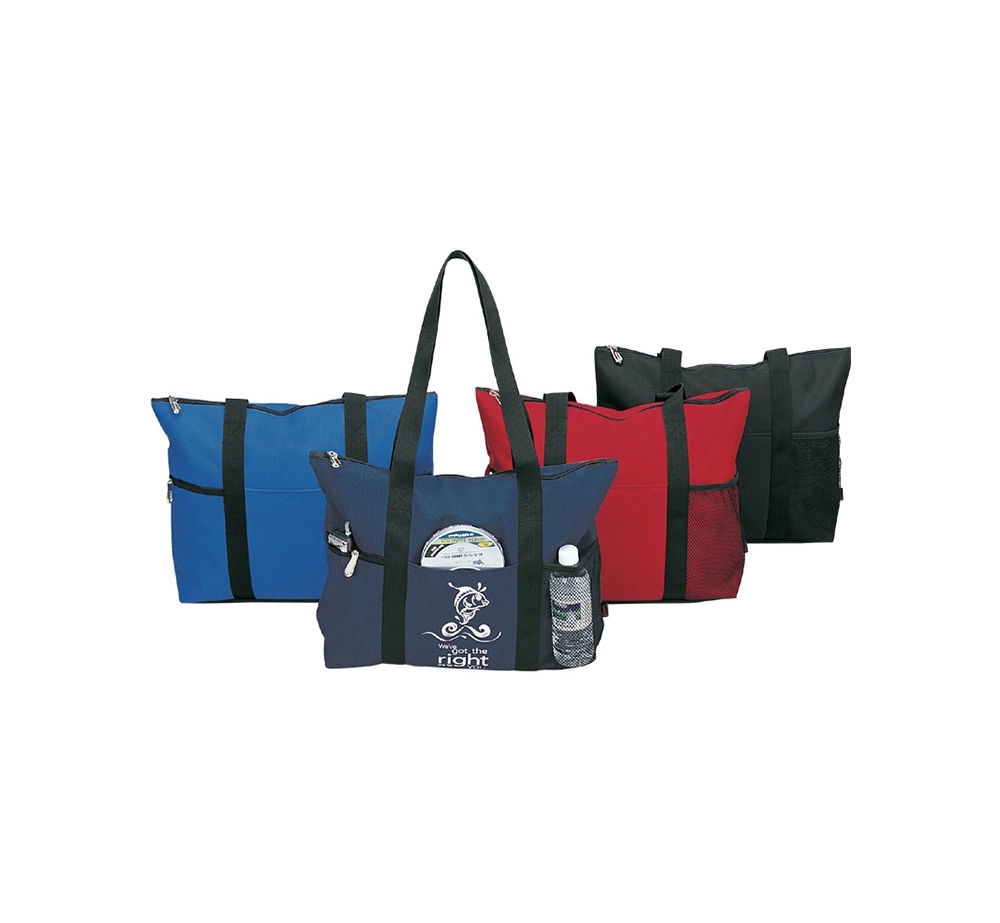 Deluxe Zipper Travel Tote