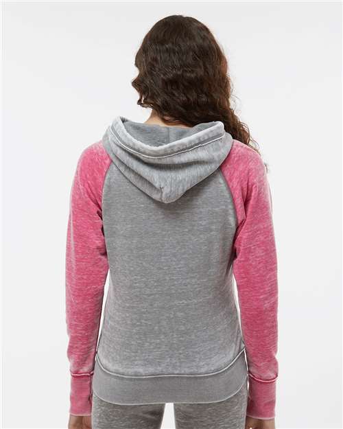 Women's Zen Fleece Raglan Hooded Sweatshirt - 8926 2