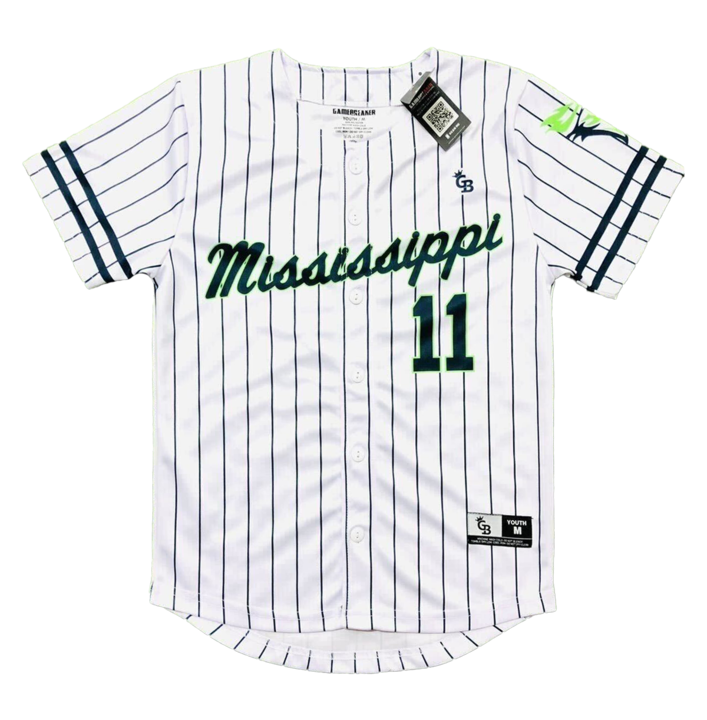 Button-Down Baseball Jersey 2