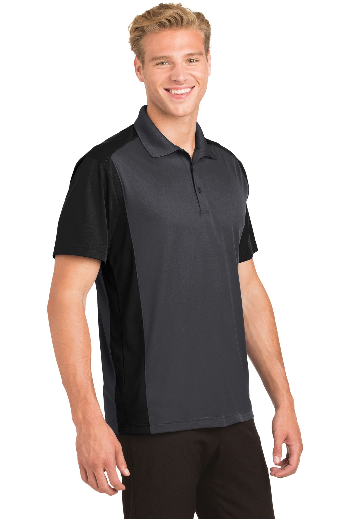 Colorblock Micropique Sport-Wick Polo