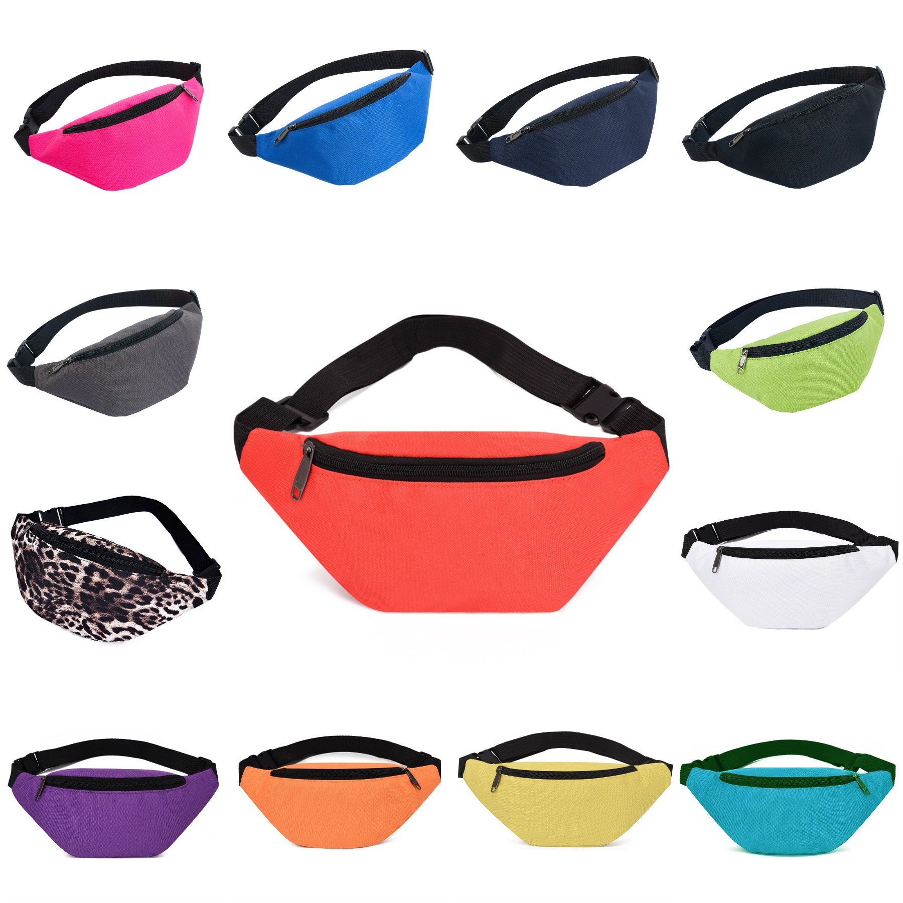 Oxford Fabric Waterproof Waist Pack 2