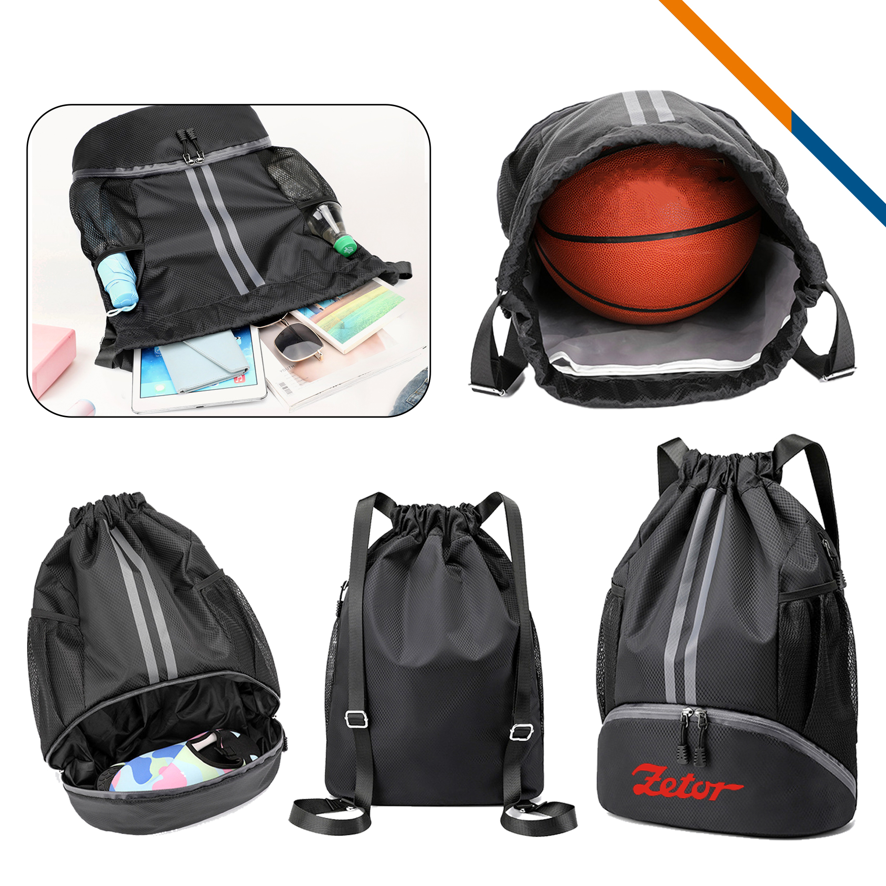Vera Drawstring Backpack 10