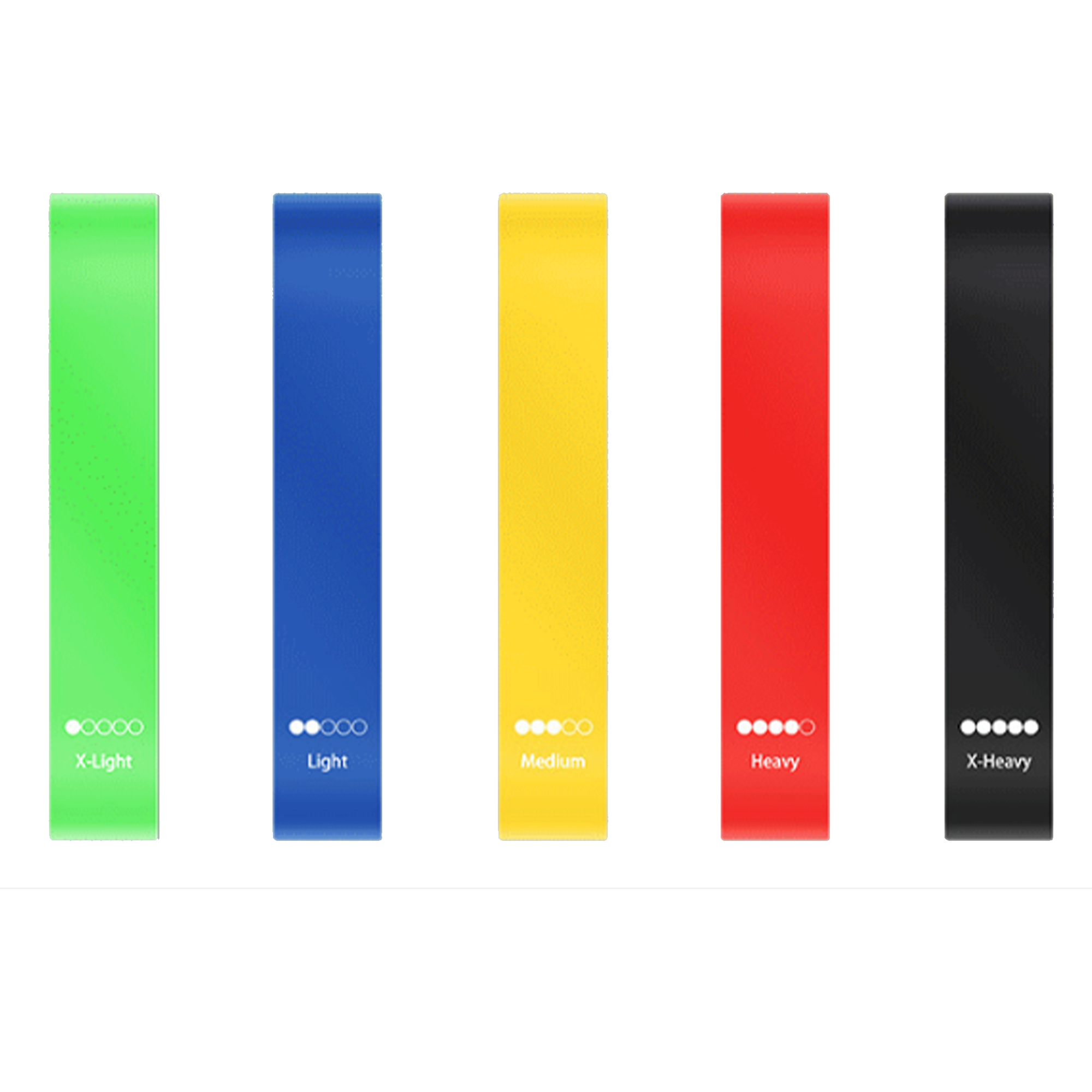 Latex Elastic Yoga Exercise Resistance Band 1