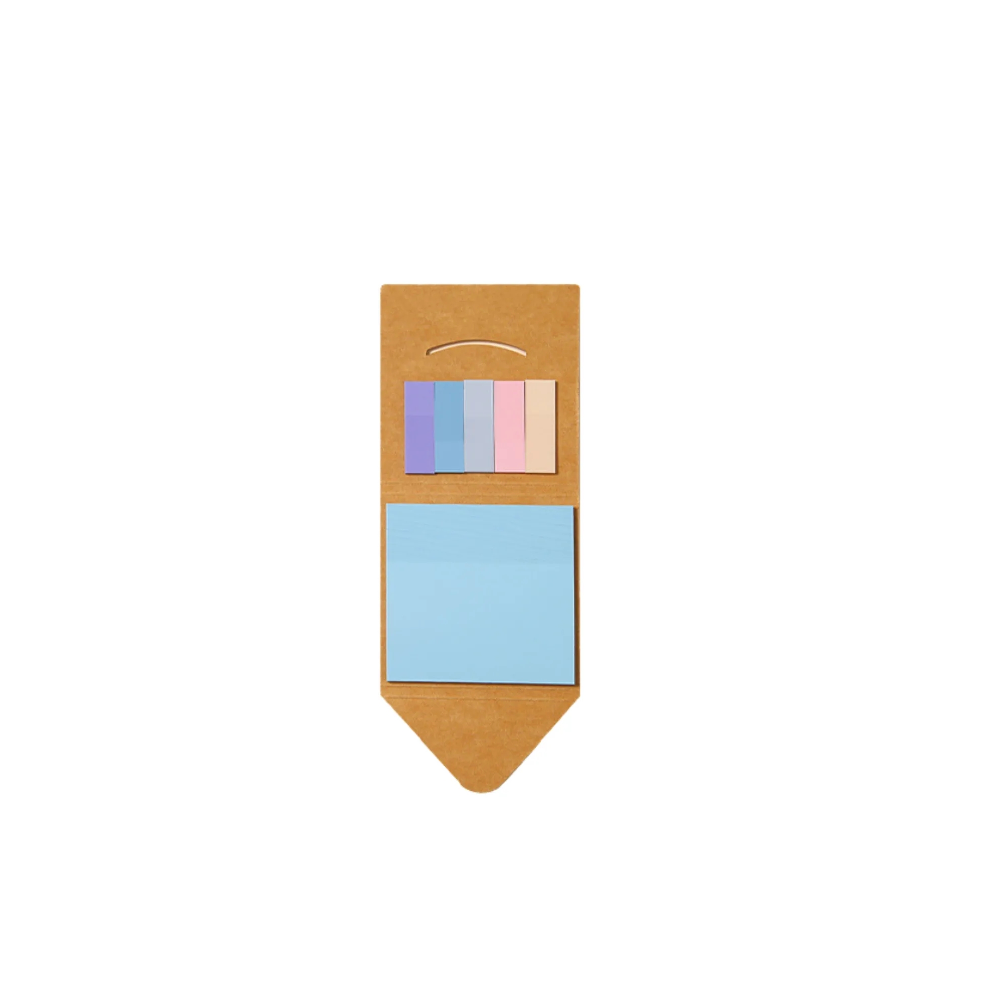 Smiley Notes Kraft Sticky Pads 5