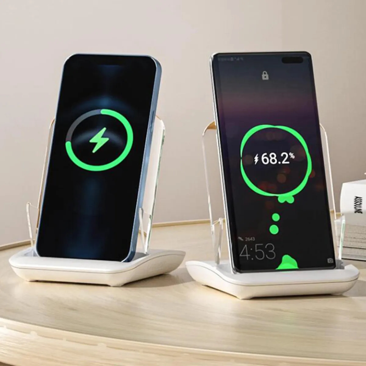 Magnetic Flash Amplification Wireless Phone Charger Holder 8