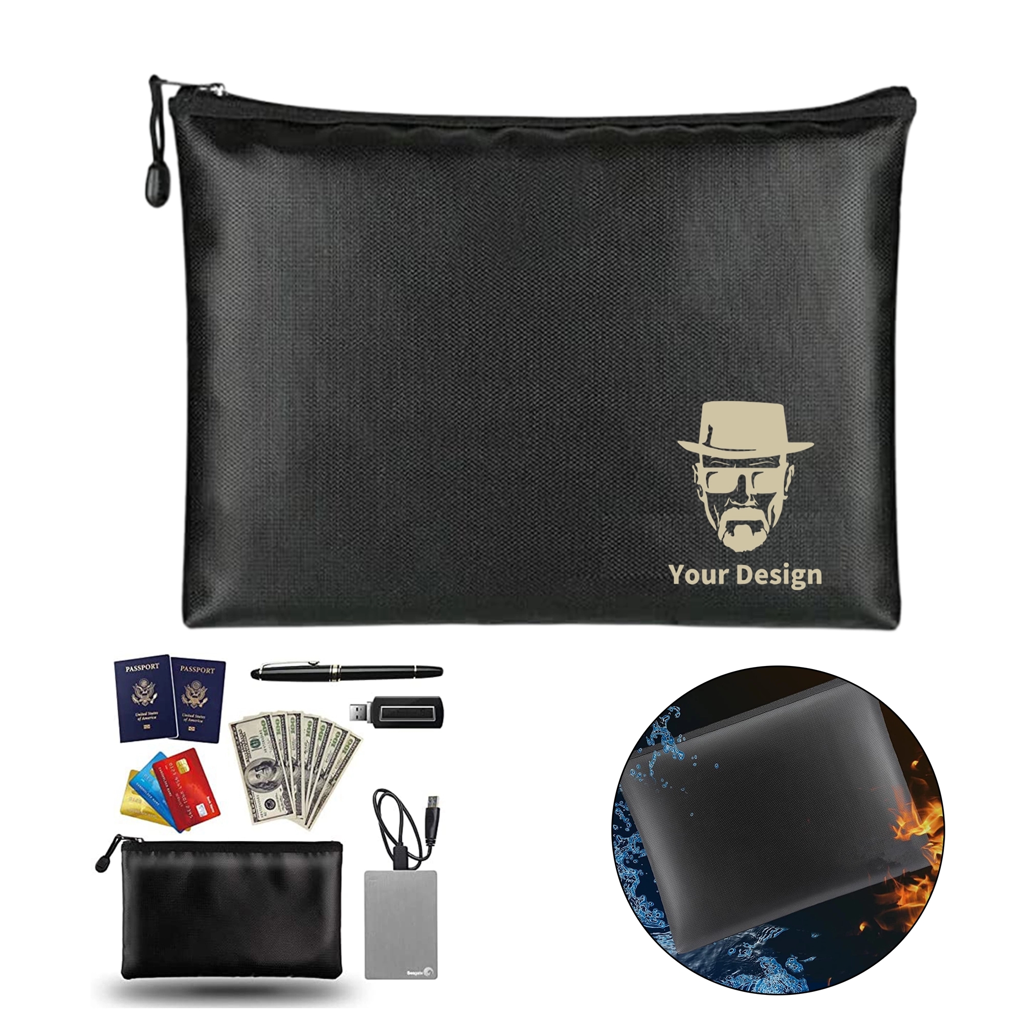 Fireproof Document Bag 1