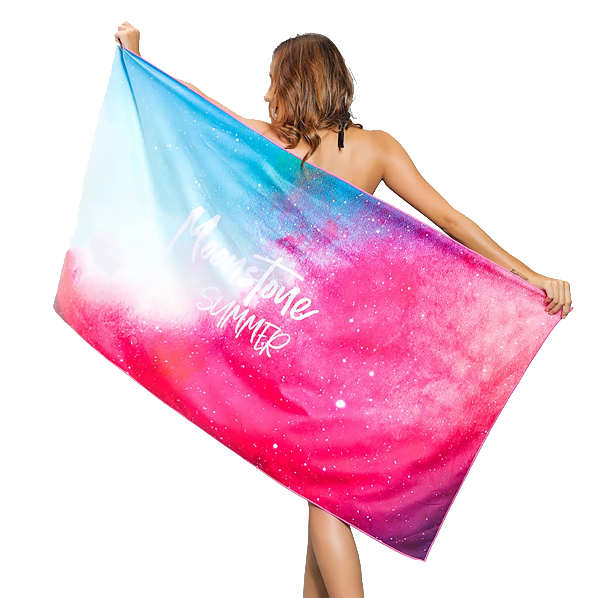 Double-sided fleece beach quick-drying towel 3