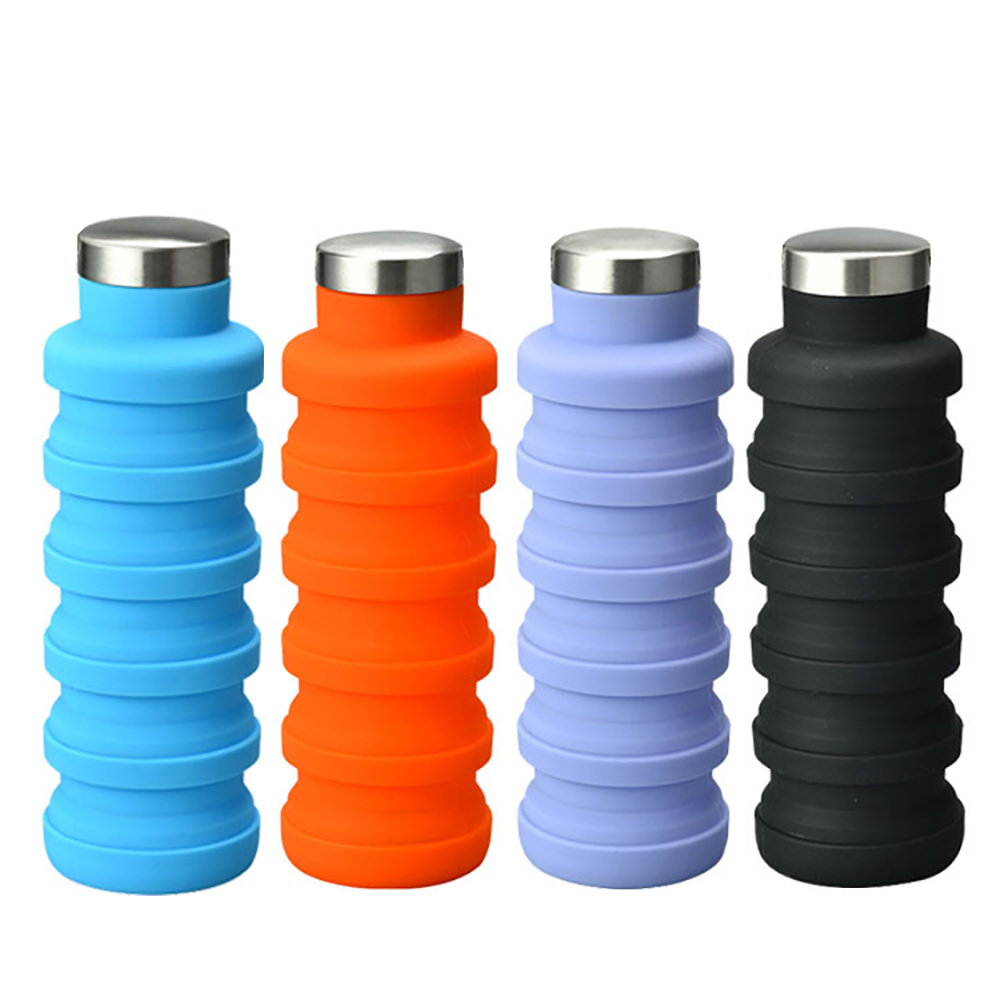 17 Oz. Silicone Collapsible Water Bottle 4