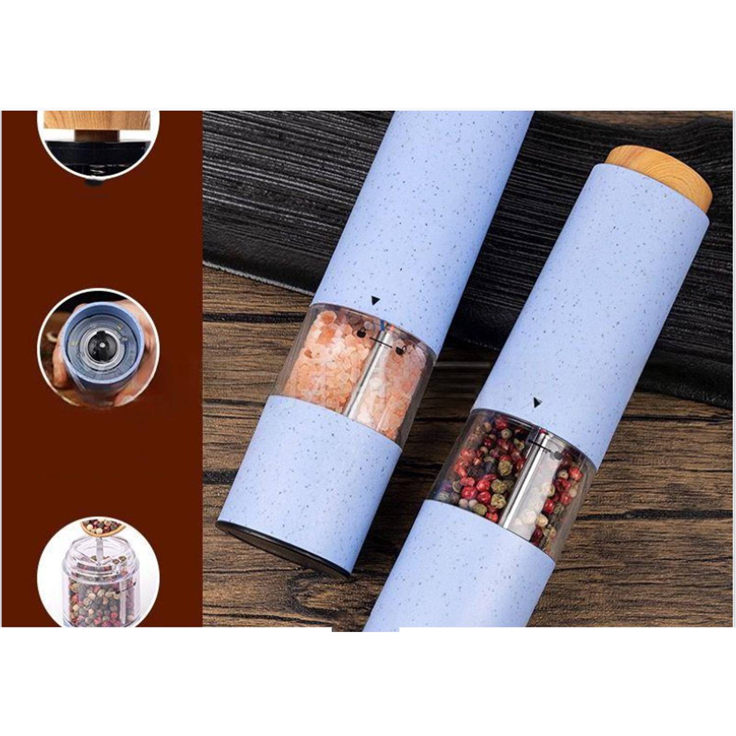 Wheat Straw Electric Pepper Grinder 3