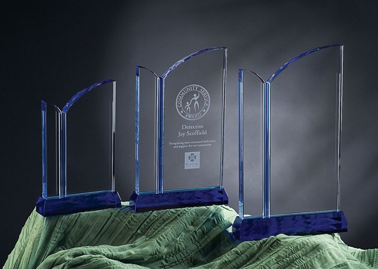Artistic Expressions Crystal Ocean Drive Award 1