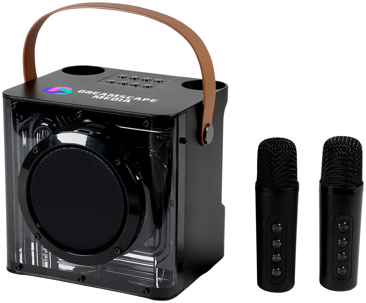 15W Karaoke Wireless Speaker with 2 Mics 27