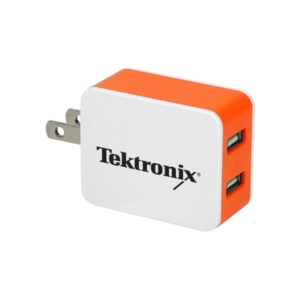 UL 2 Port USB Folding Wall Charger 7