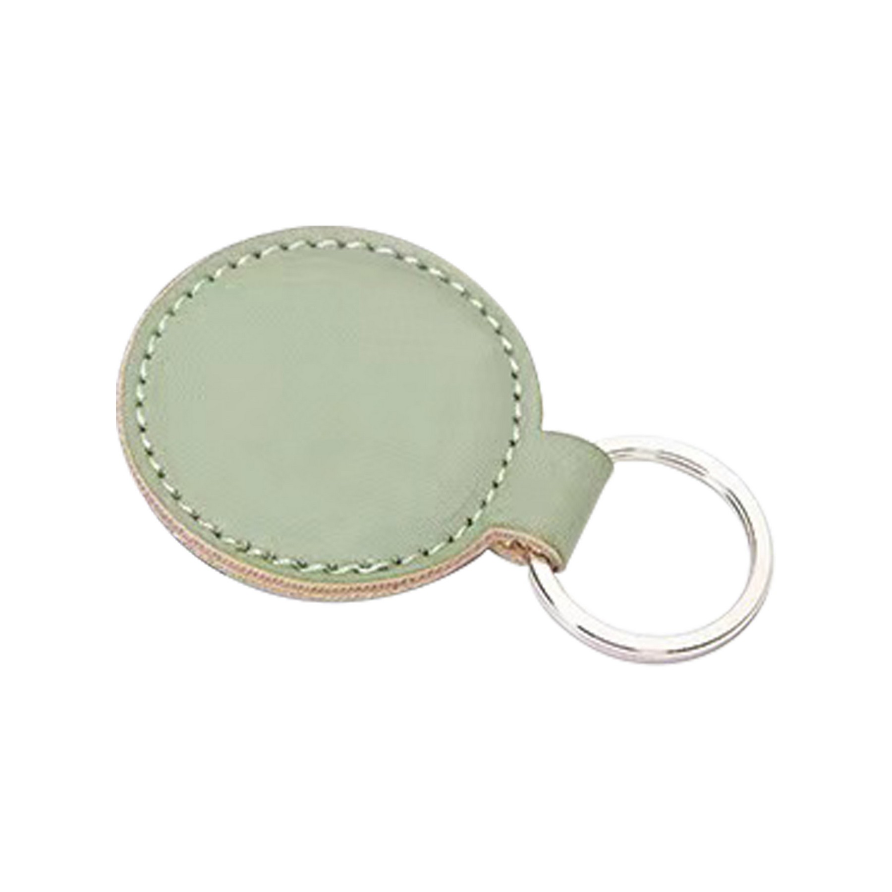 Simulated Leather Circular Key Chain 7
