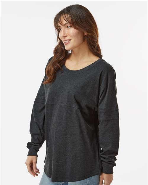 Women's Pom Pom Long Sleeve Jersey T-Shirt - BW3514 30