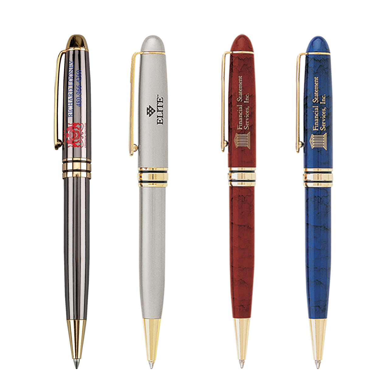 Deluxe Double Pen Set with Danish Pens 6