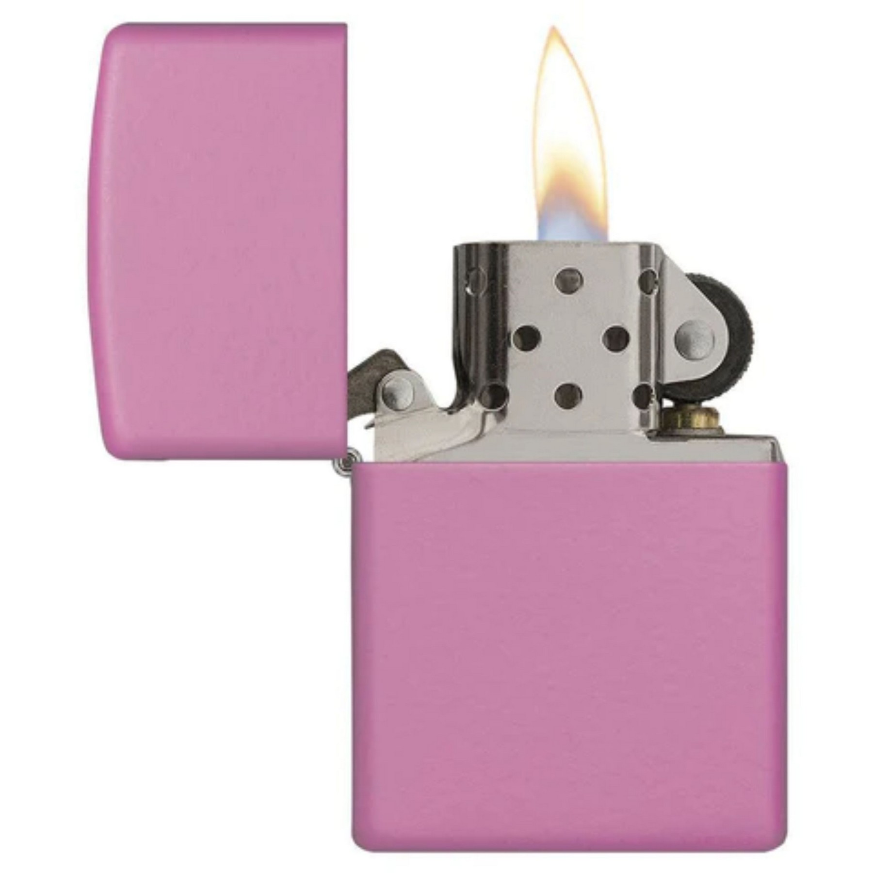 Genuine Zippo windproof lighter - Pink Matte 3