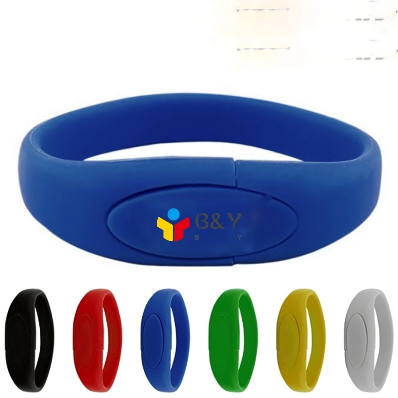 4 Gb Wristband USB Drive/silicone Bracelet Style Flash 1