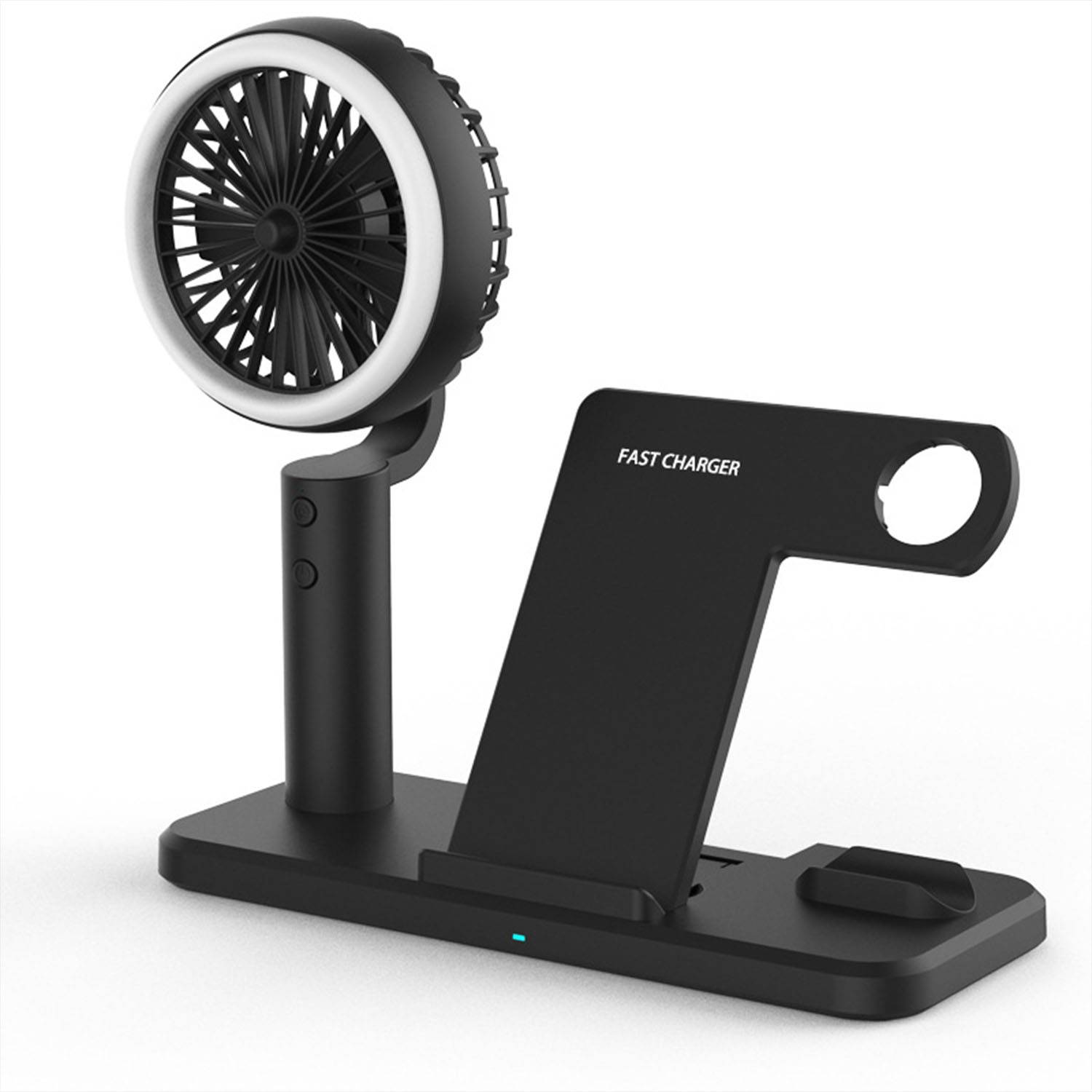 Multifunctional fan mobile phone headphone wireless charger 4