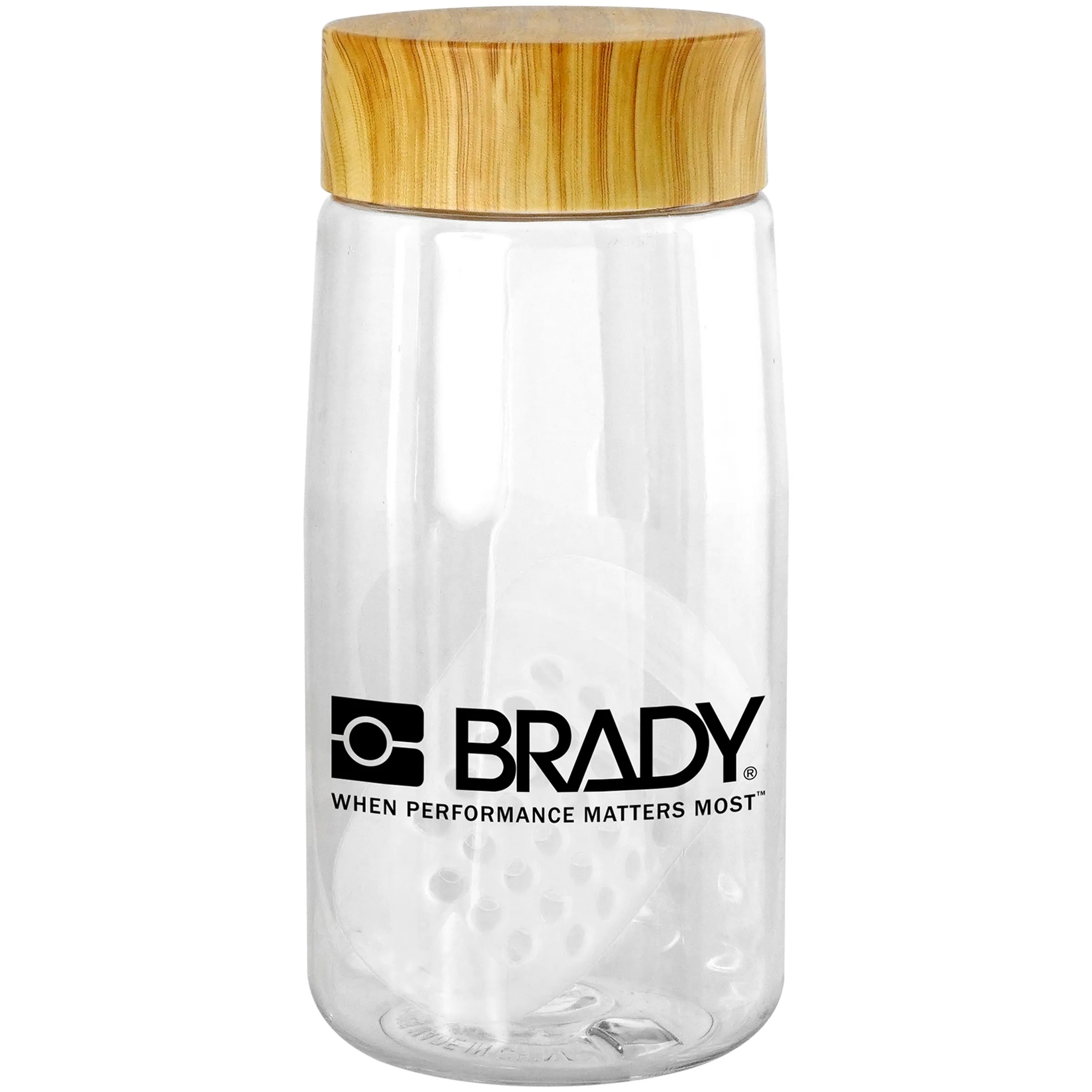 Bamboo Pattern 18 oz. Recycled Bottle with Floating Infuser 15