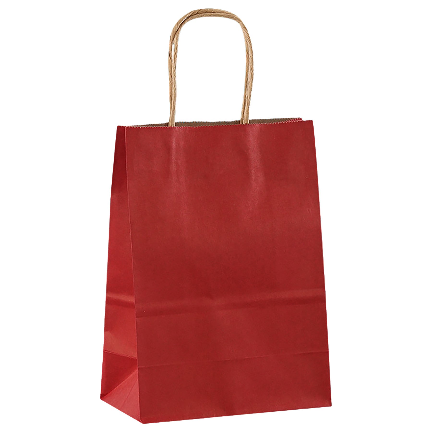 Color Paper Bags With Handles Small Gift Bag 8