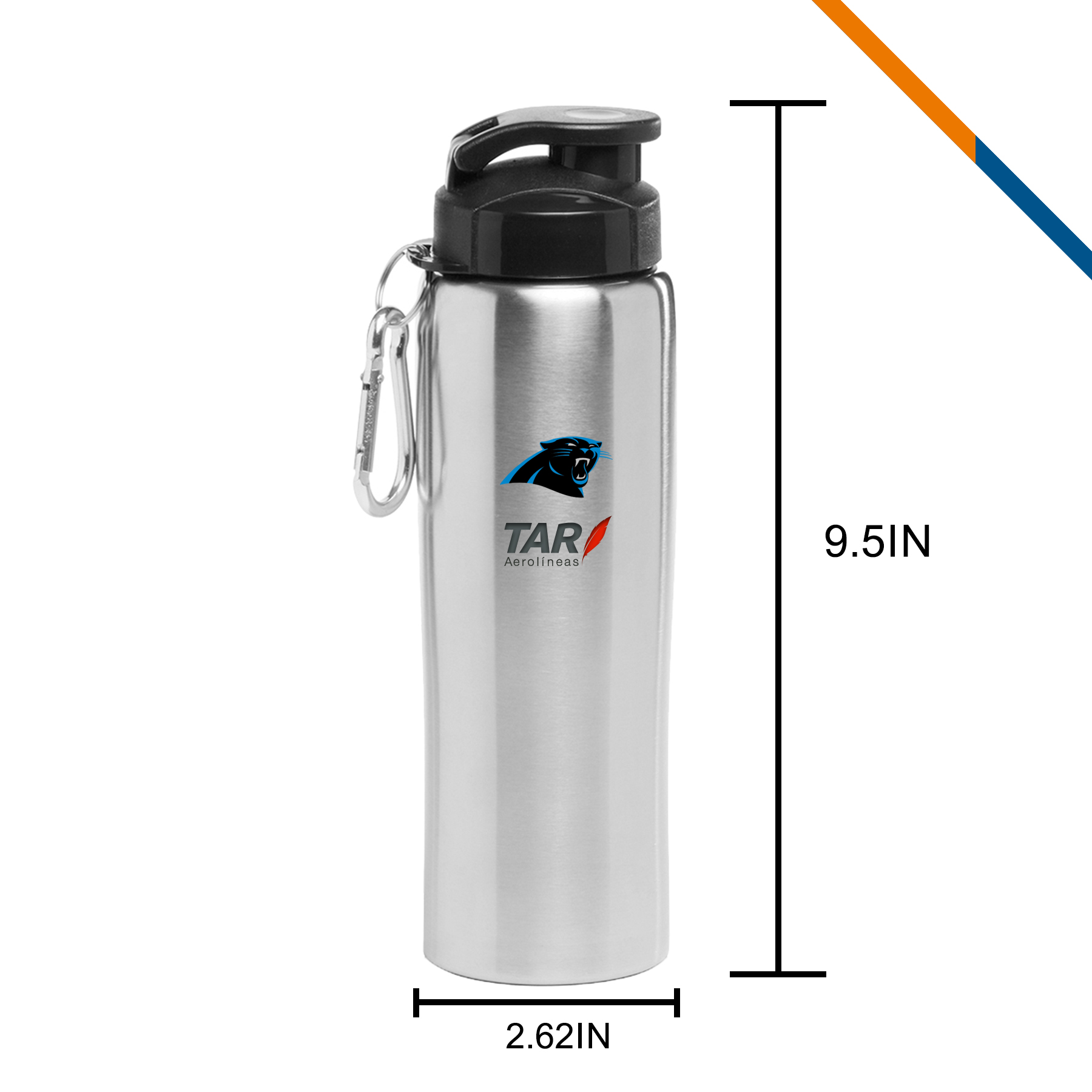 Somni Stainless Steel Water Bottle - 27 OZ. 4