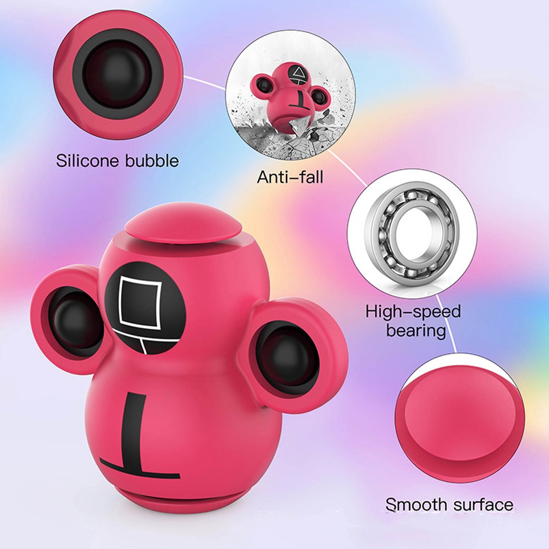 Game Stress Reliever Fidget Spinner Toy 4