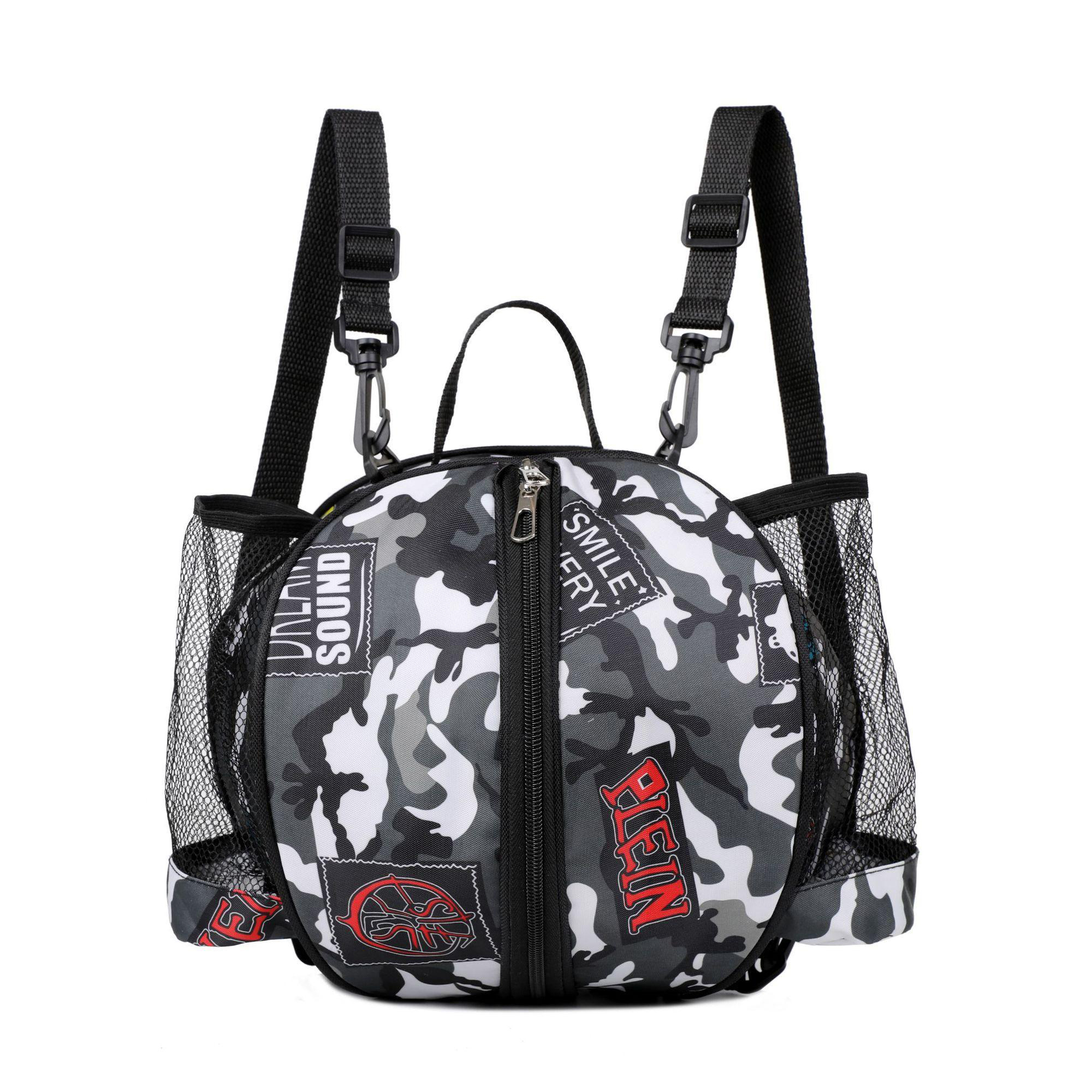 Adjustable Ball Carry Bag With Multi Way Strap 11.8" x 9.8" x 8.7" 7
