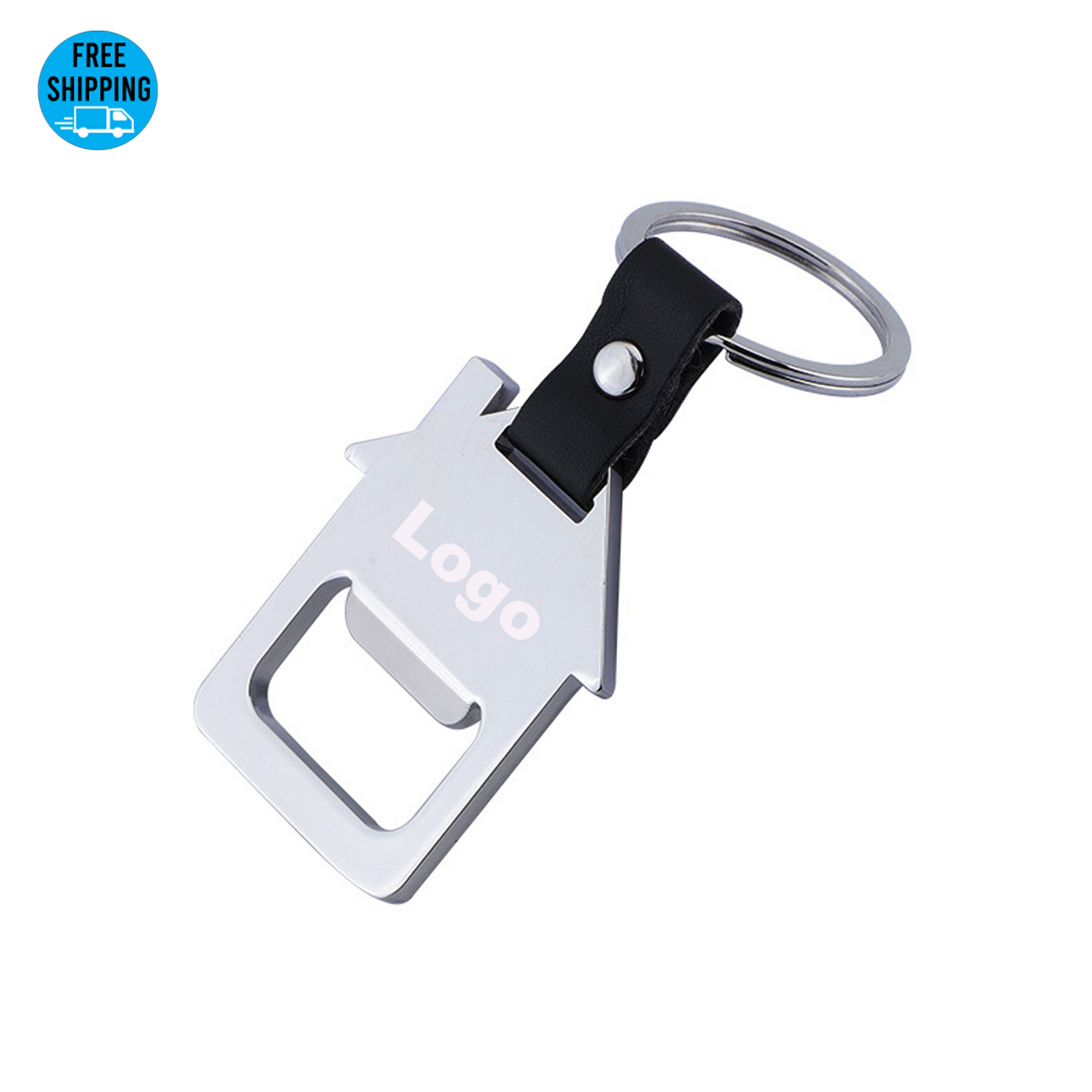 House Shape Metal Key Chain 3