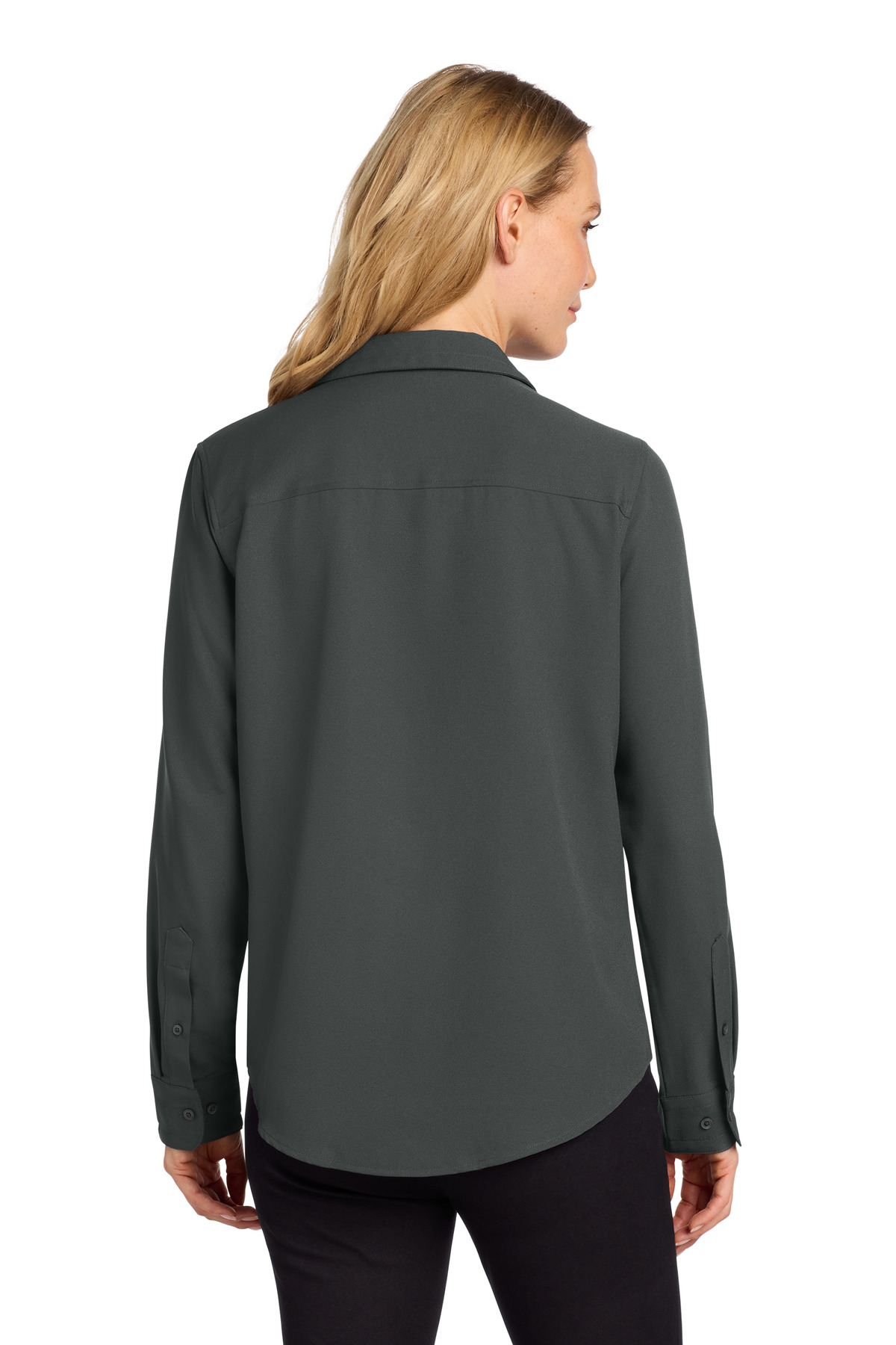 Mercer+Mettle Women's Stretch Crepe Long Sleeve Camp MM2013 15
