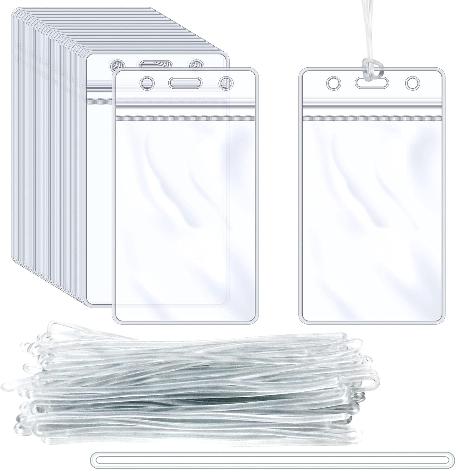 Clear Plastic Bag Tags 4