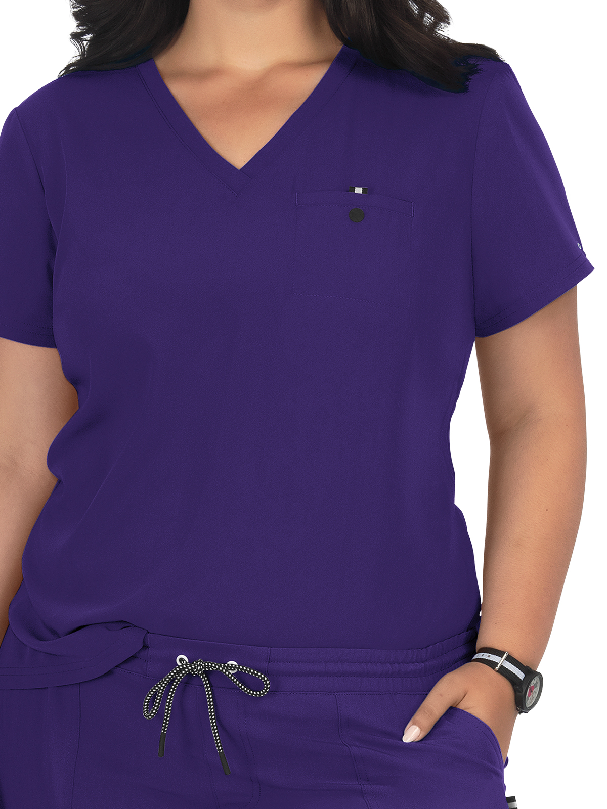 koi - Next Gen - Women's One-Pocket Tuck-In Ready to Work Top 55