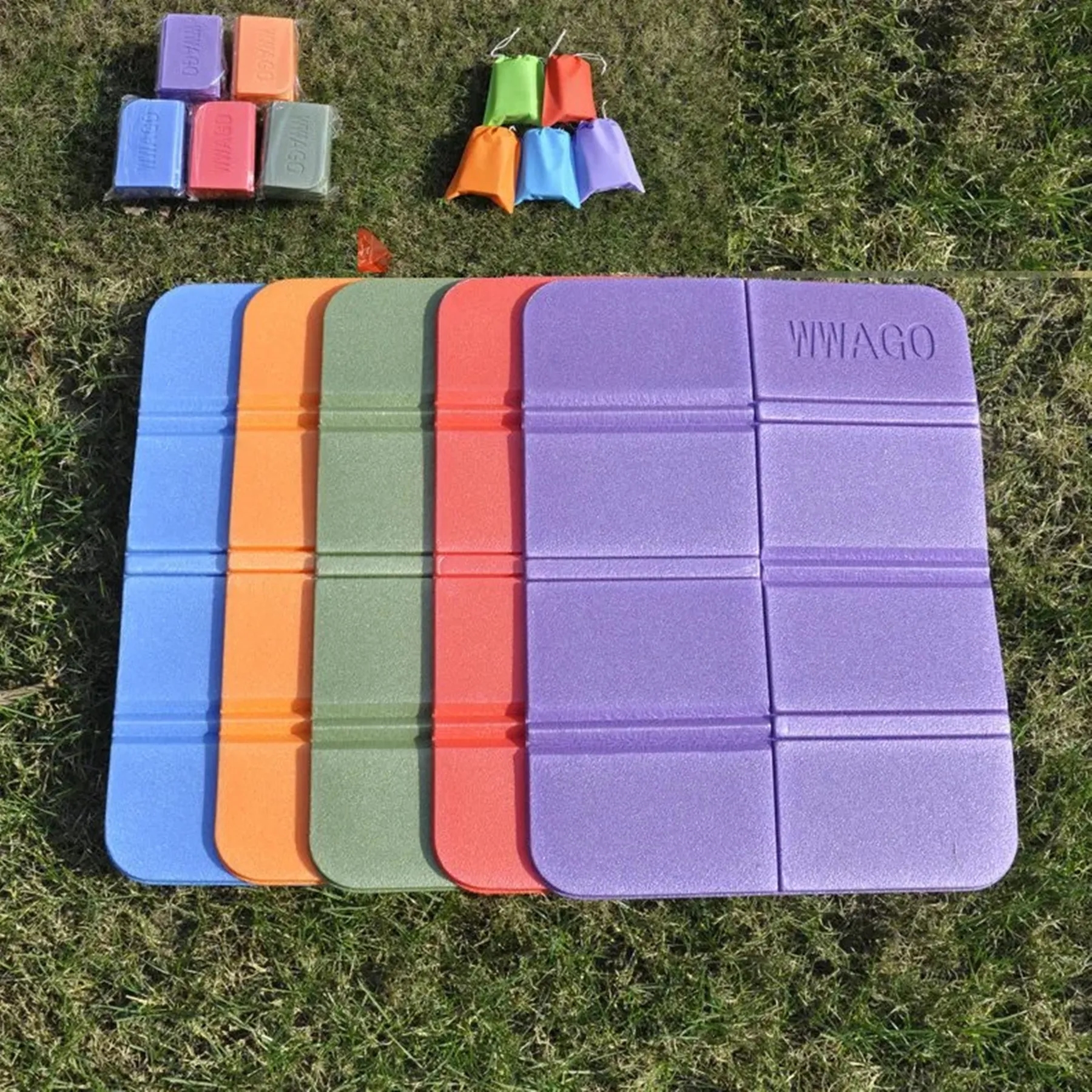 Moisture-Proof Folding Foam Pads Camping Mat 7