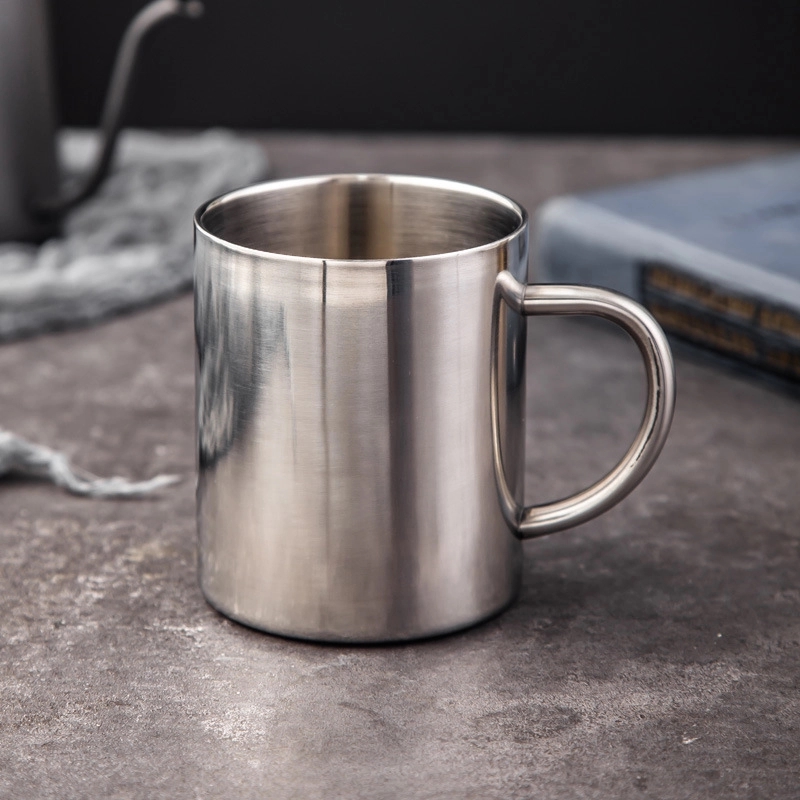 Custom 13.5 oz Double Walled Stainless Steel Coffee Mugs 6