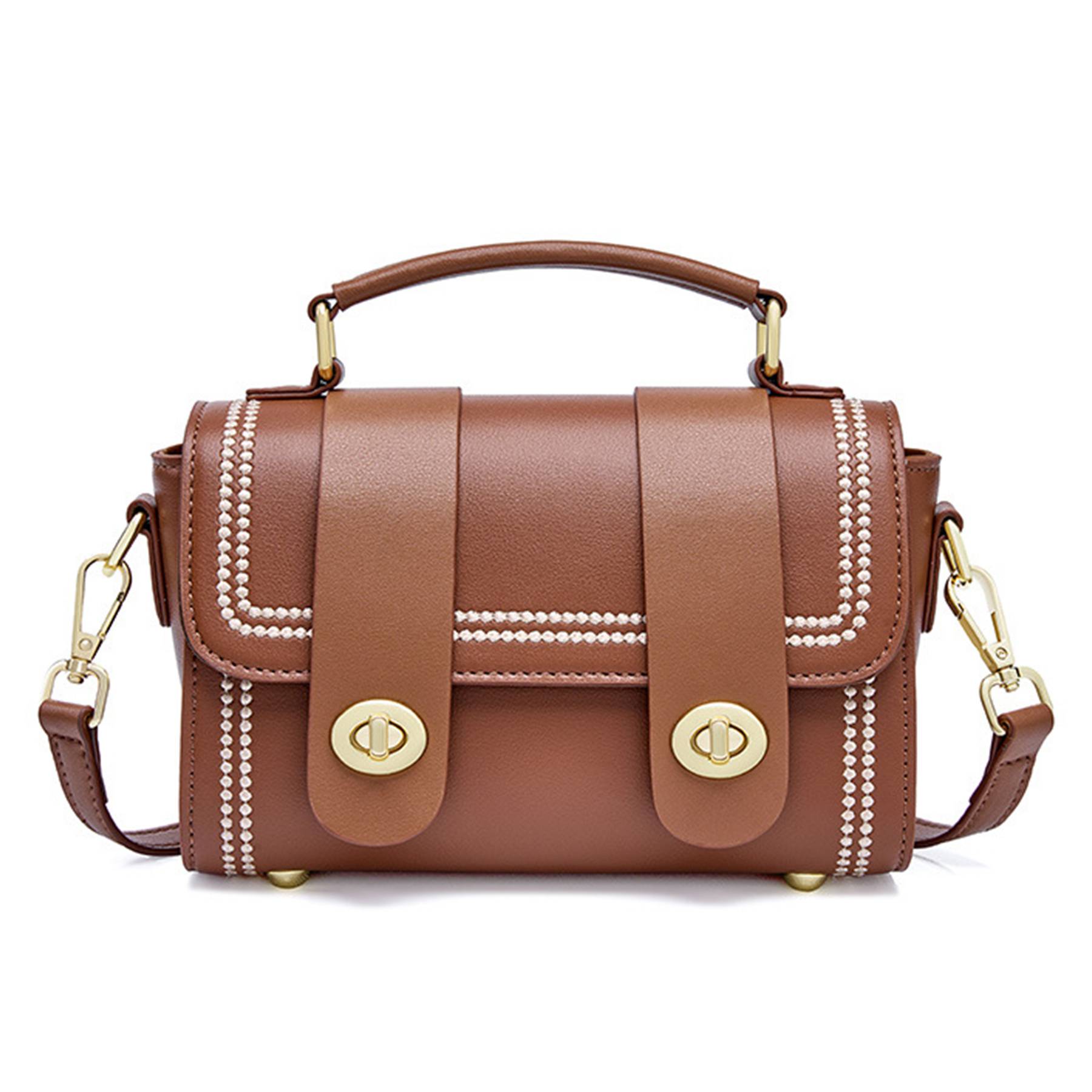 Genuine Leather Carry shoulder cross-body bag 3