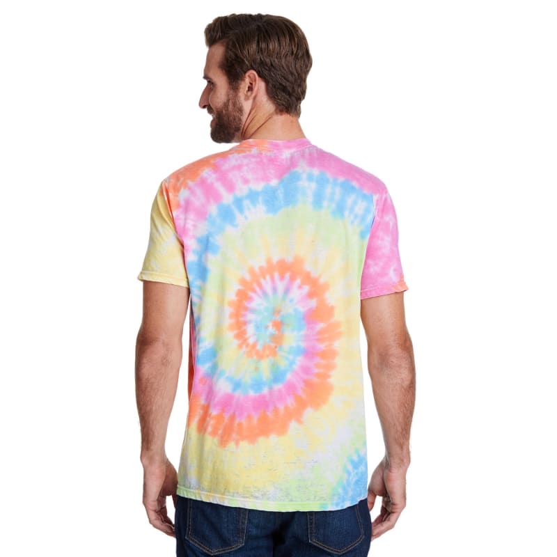 Tie-Dye Adult Burnout Festival T-Shirt 6
