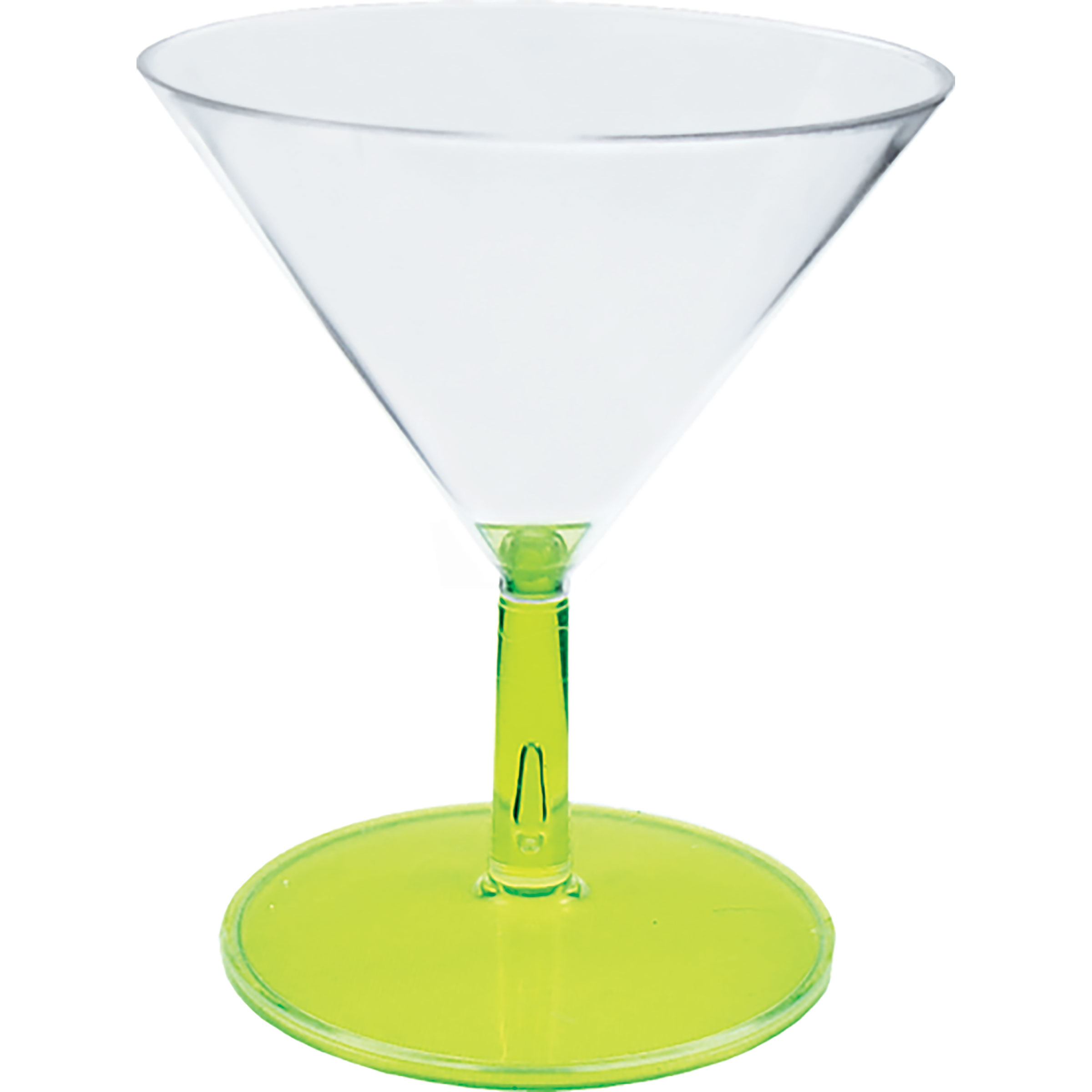 2oz Plastic Mini Stemmed Martini Glass CLOSE OUT 4